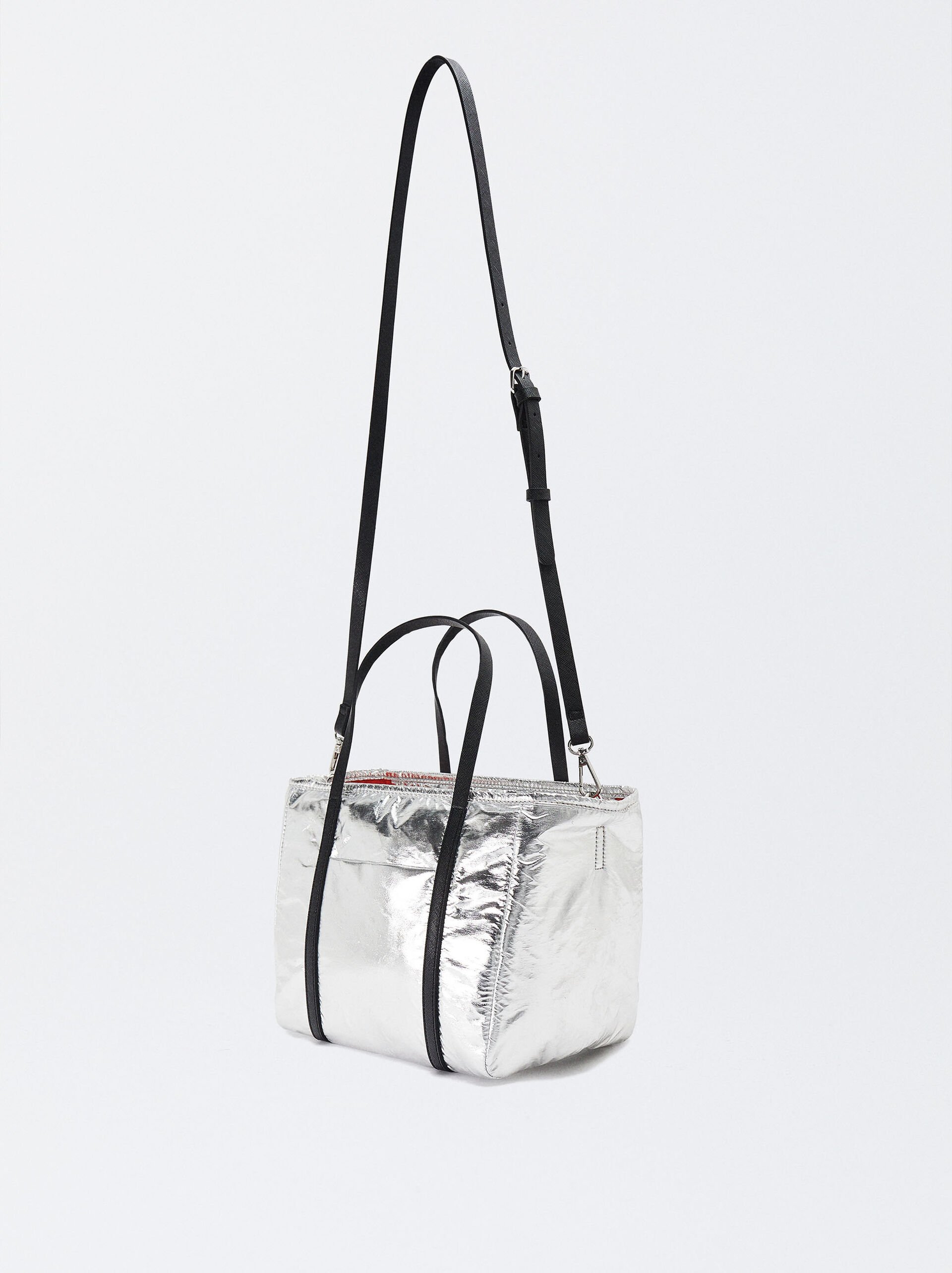 Personalized Metallic Shopper Bag M image number 3.0