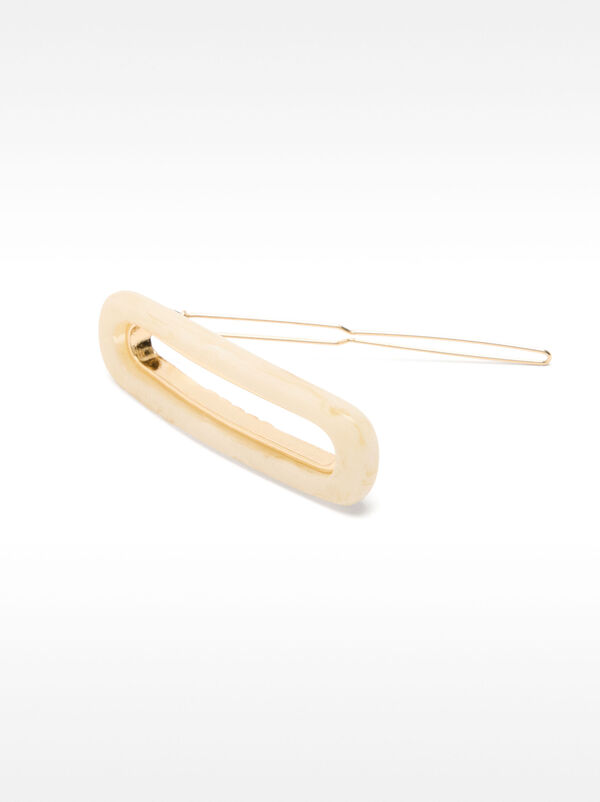 Fascetta per capelli effetto perla
