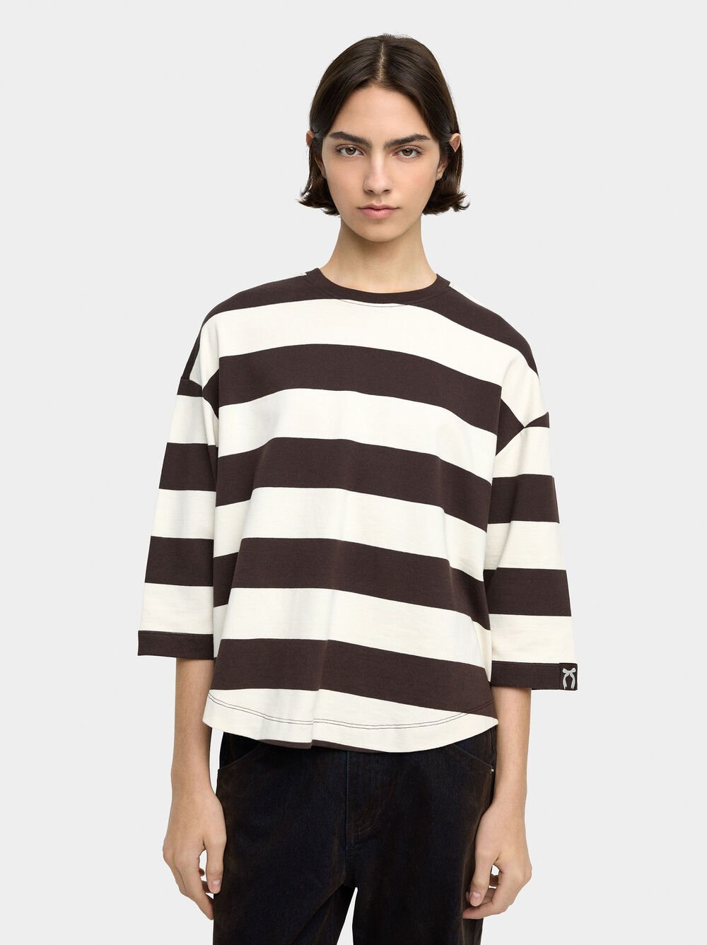 Striped T-shirt 100% cotton