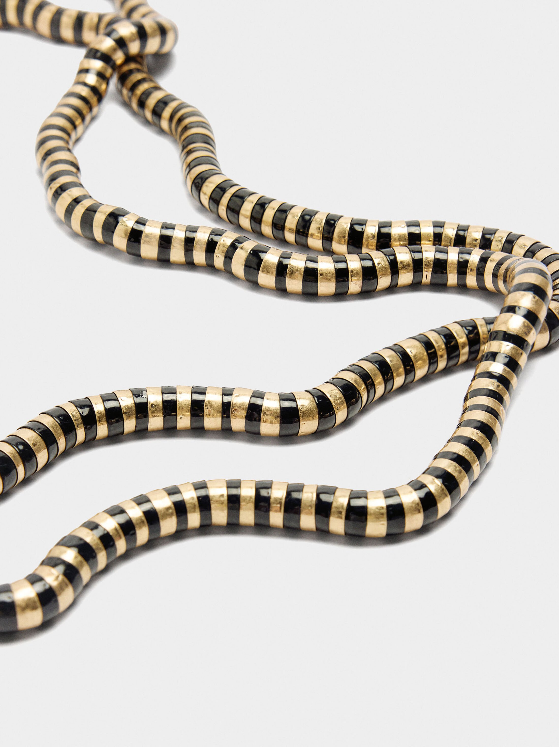 Long necklace with snake chain image number 1.0