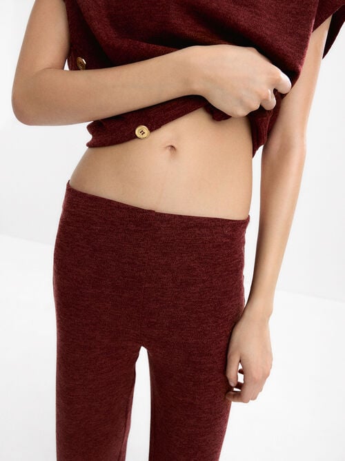 Pantalon avec taille élastique