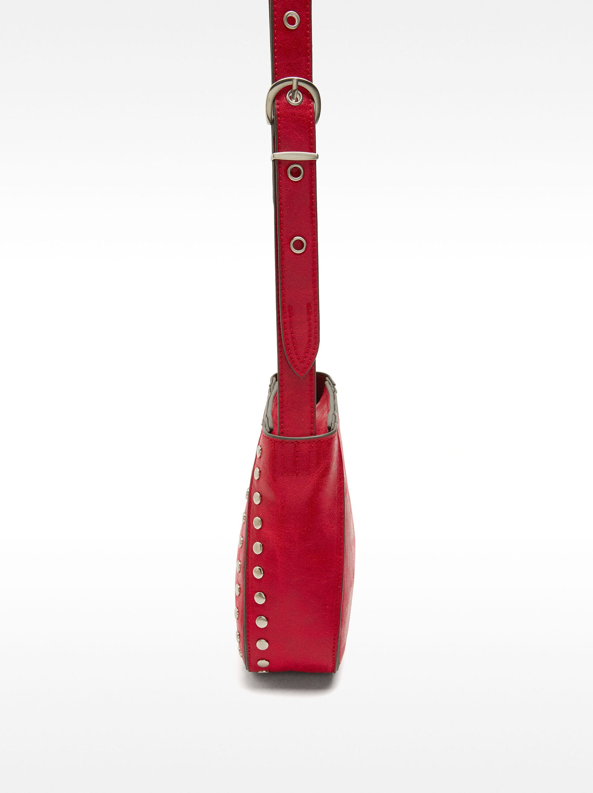 Shoulder bag with studs S image number 1.0