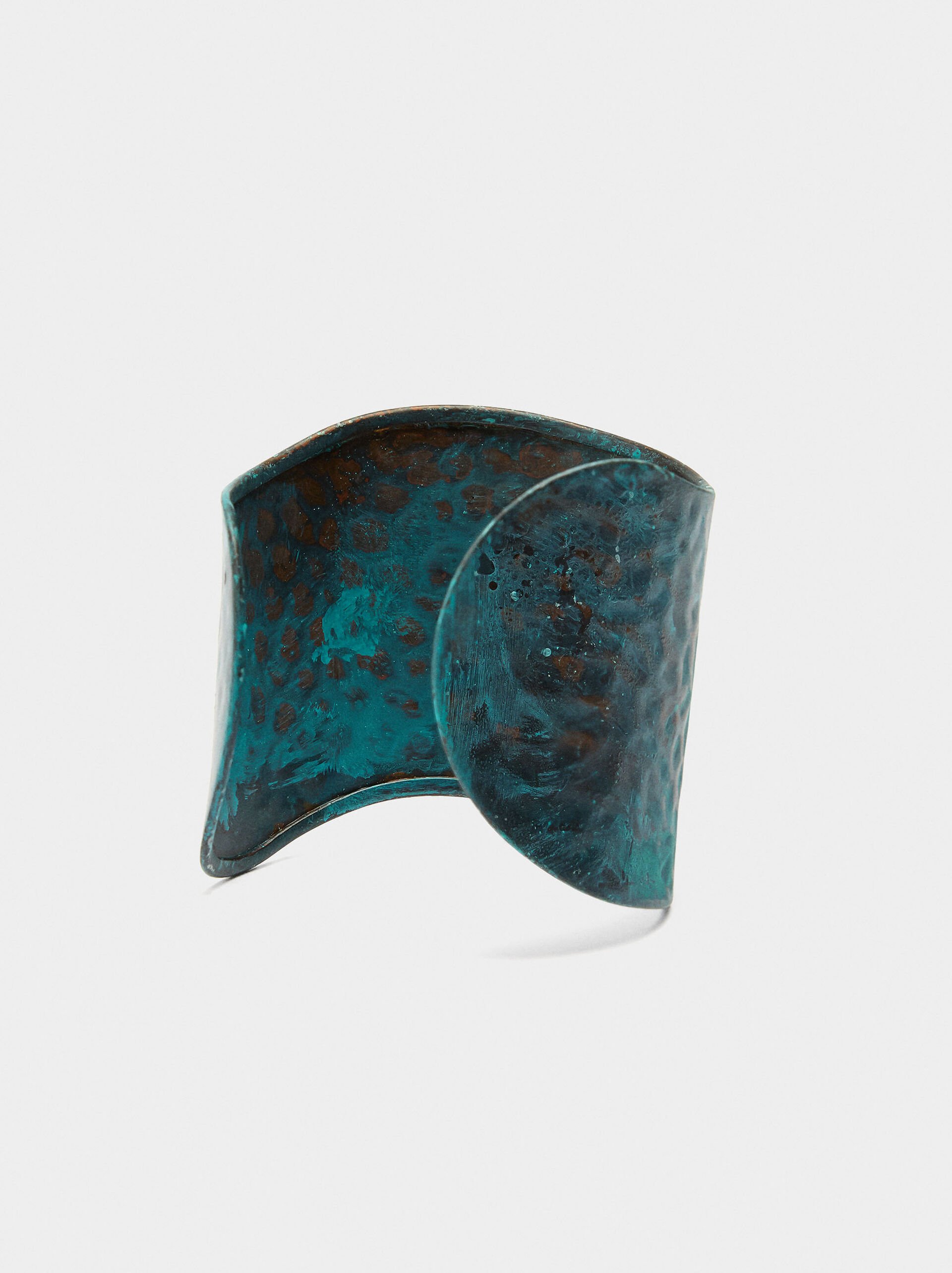Pulsera ancha con onda image number 3.0