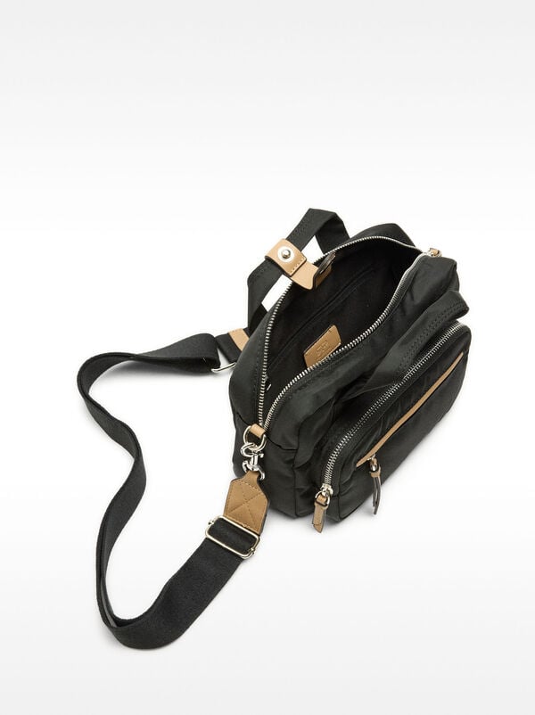 Nylon crossbody bag