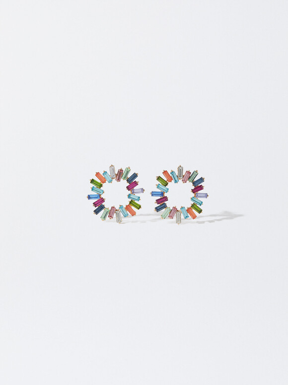 Pendientes Cortos Multicolor, Multicor, hi-res