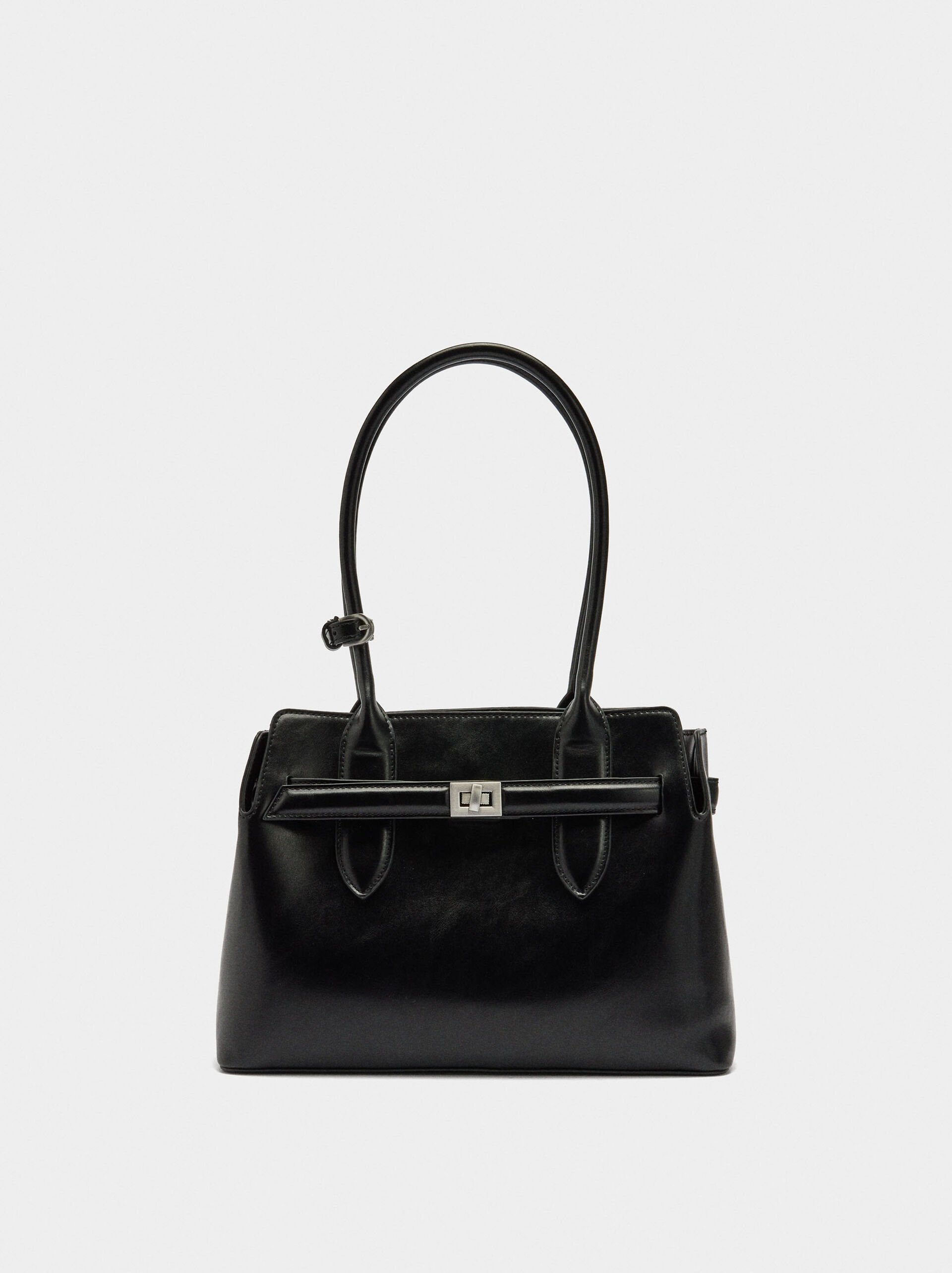 Tote bag with belt image number 0.0