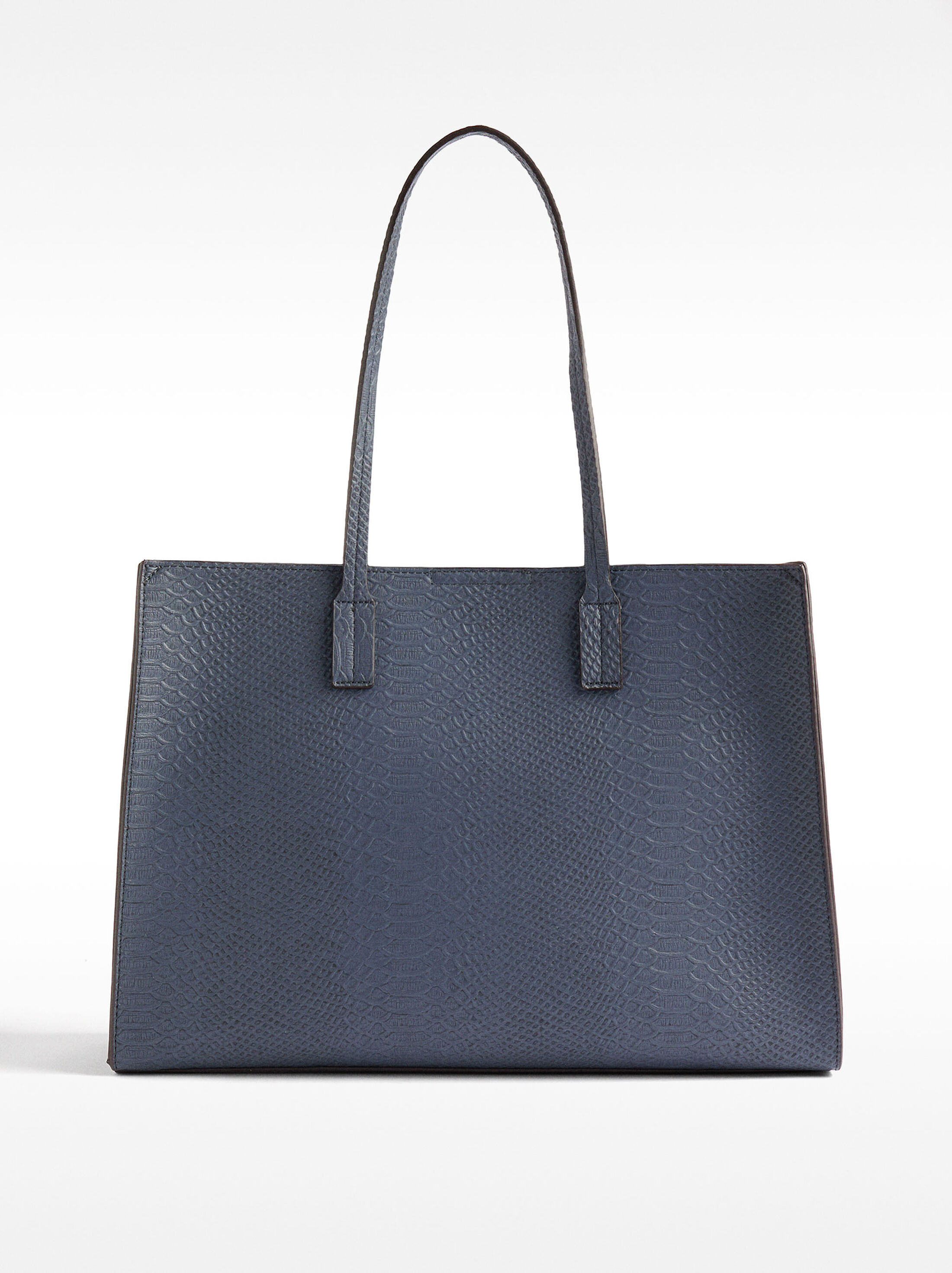 13" laptop bag with animal embossing image number 0.0