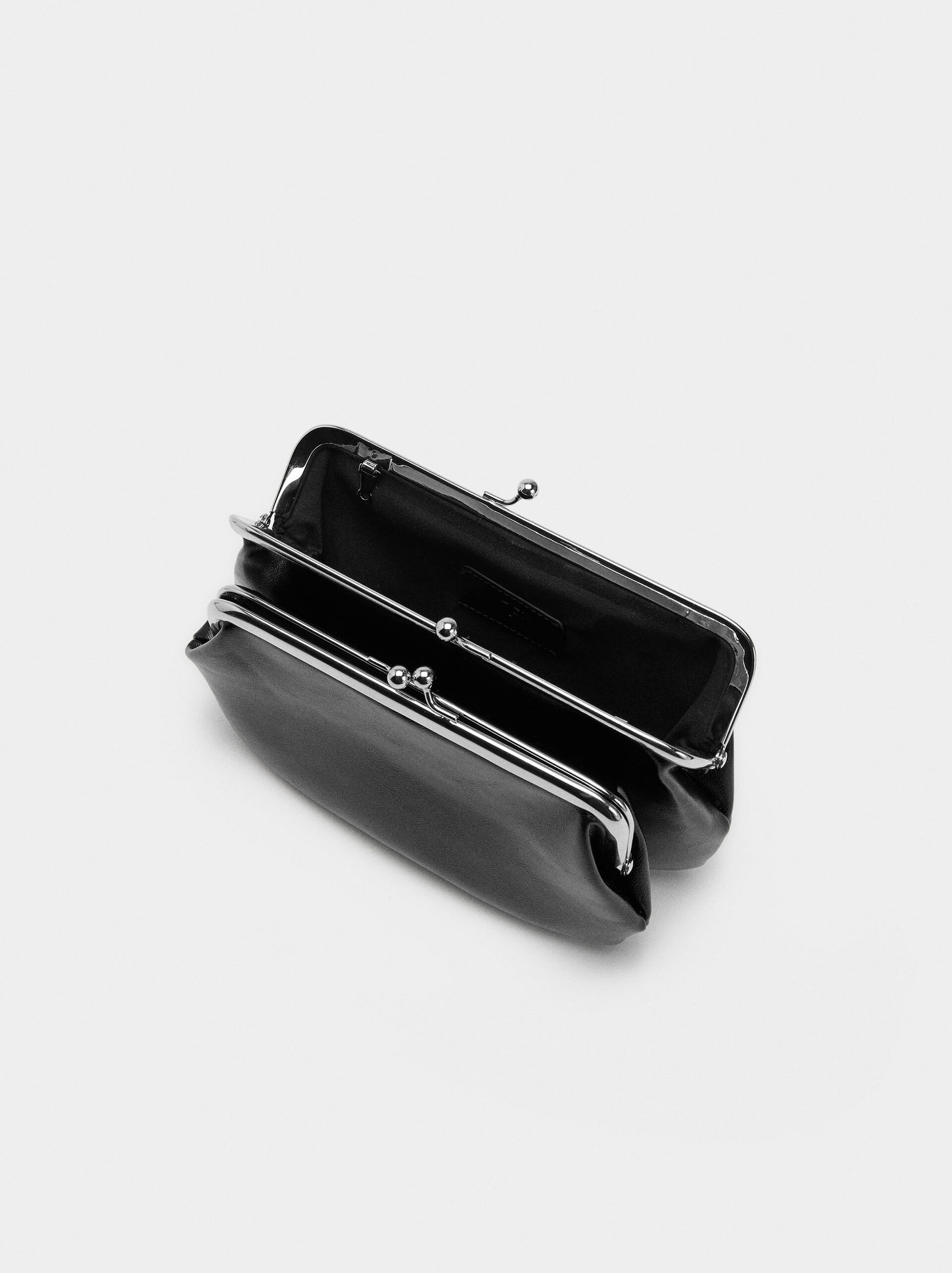 Clasp frame handbag image number 4.0
