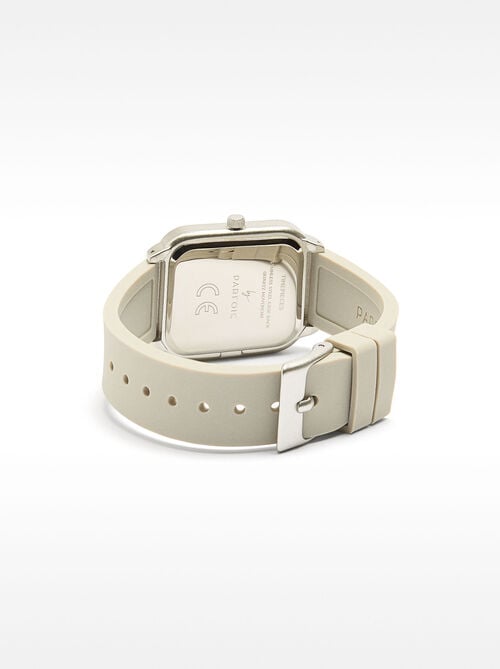 Orologio con cinturino in silicone