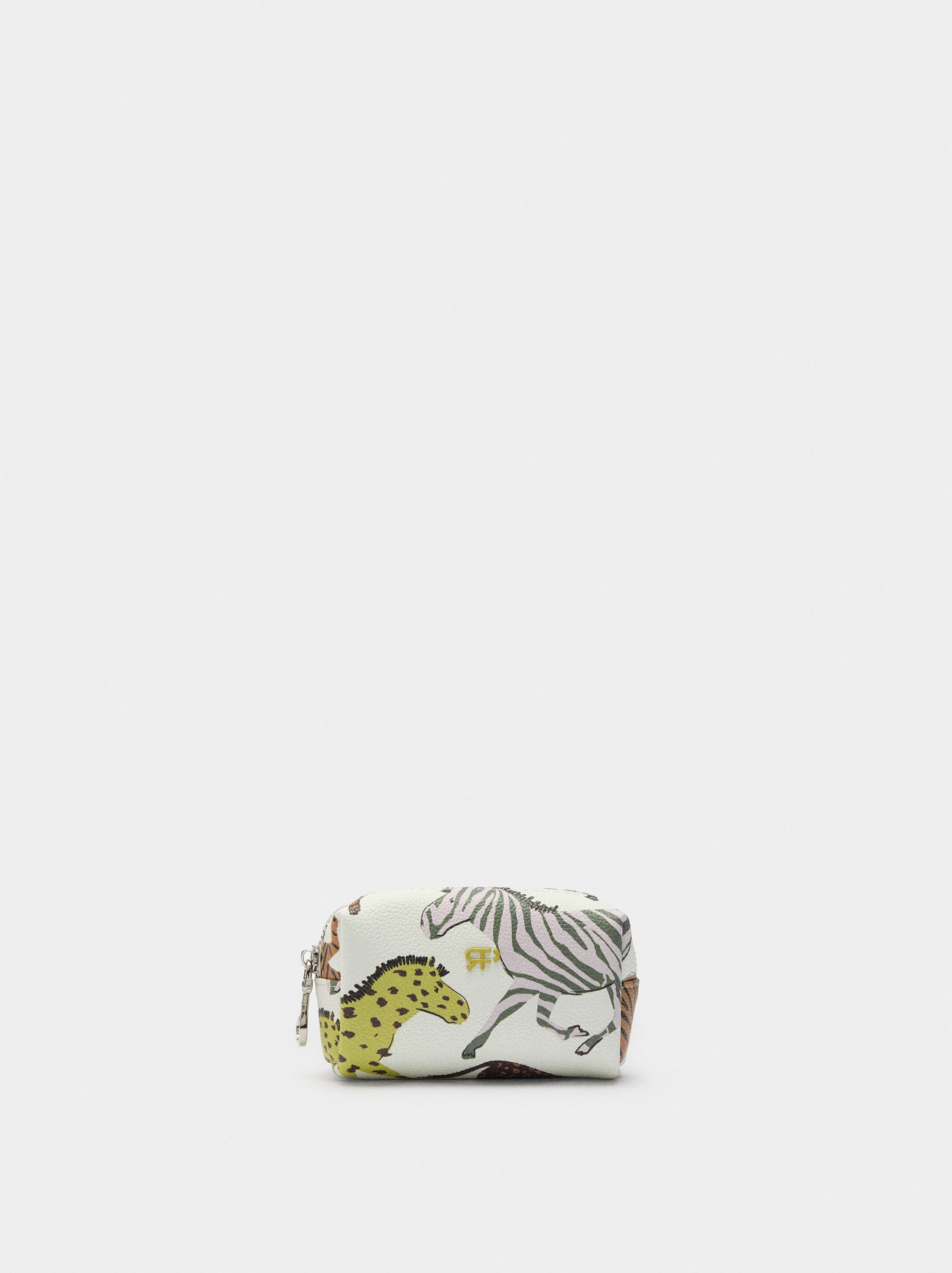 Printed coin purse with texture image number 0.0