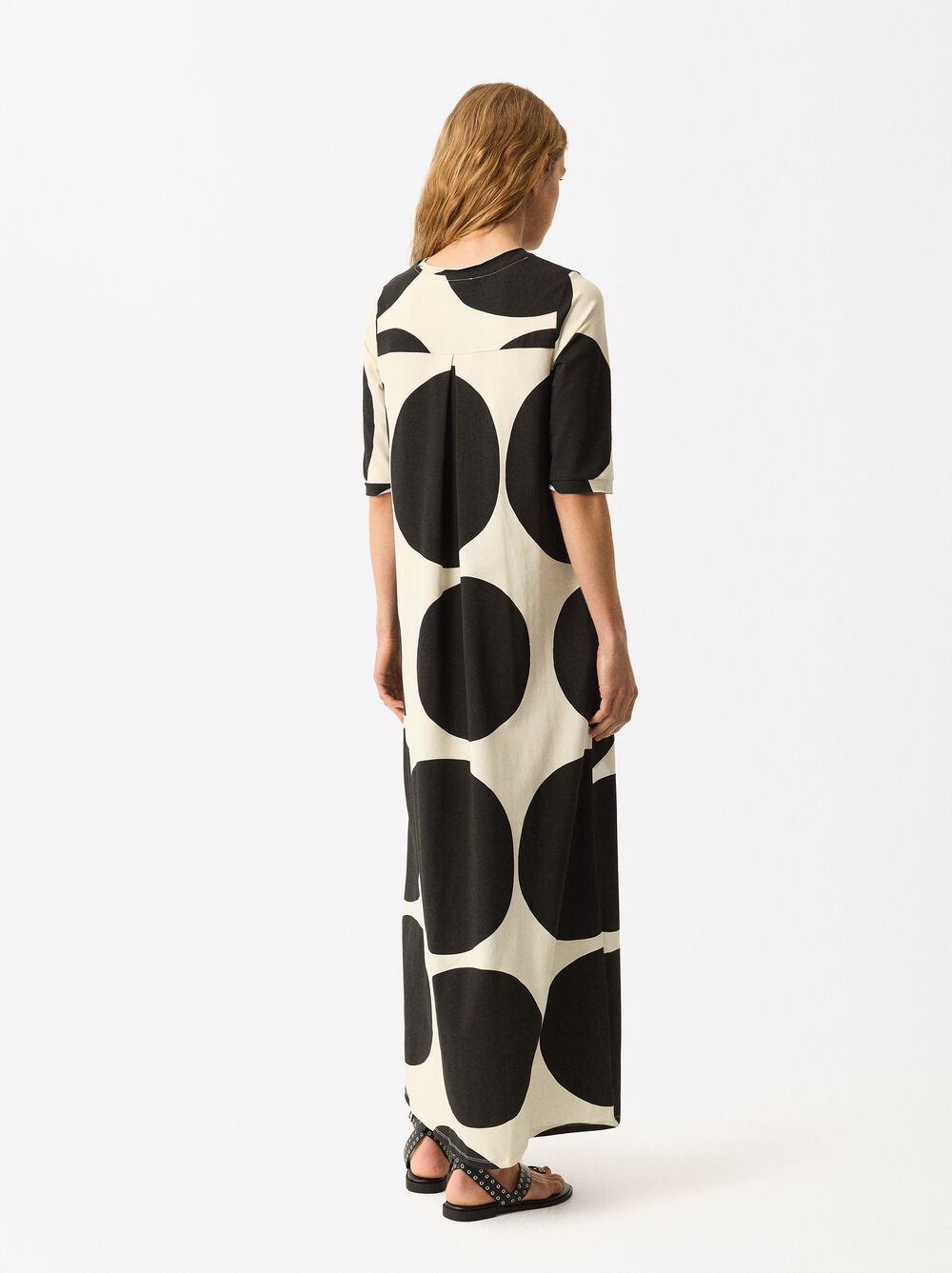 Online Exclusive - Printed Long Dress