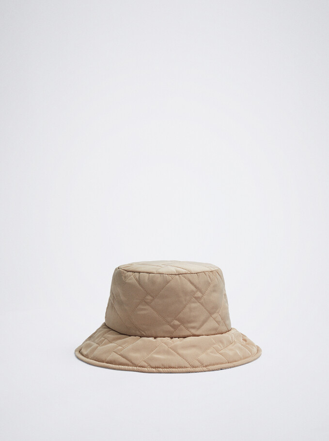 Waterproof Bucket Hat, Beige, hi-res
