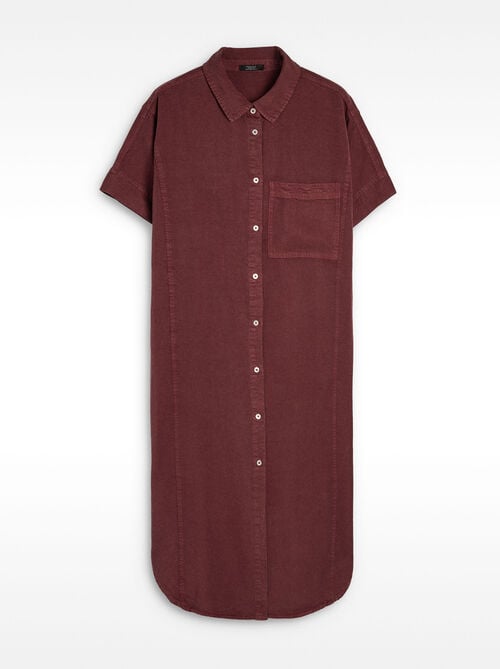 100% lyocell shirt dress