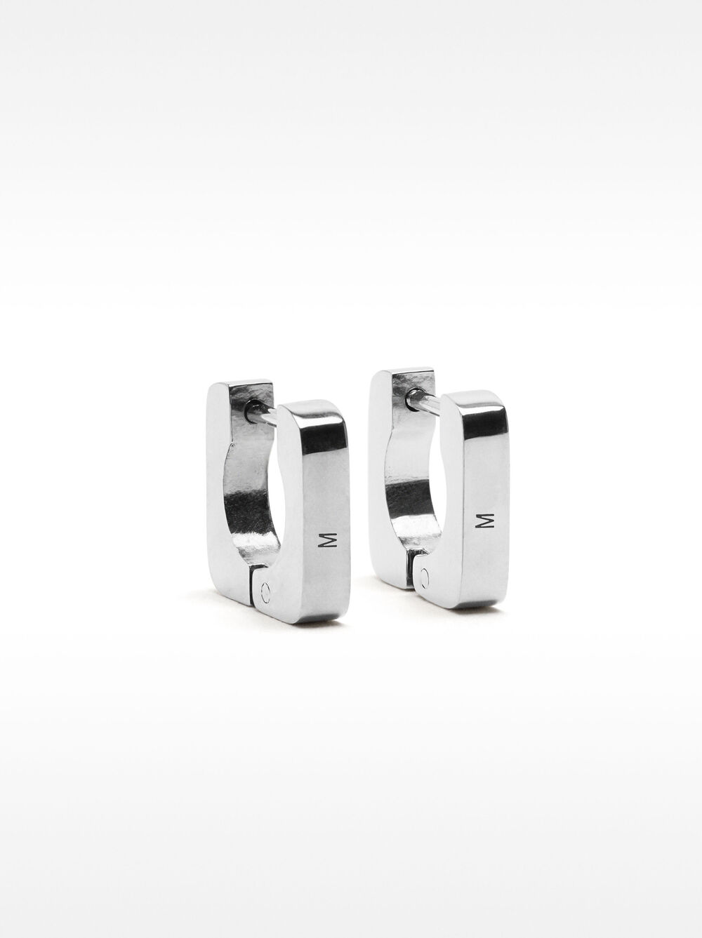 Arracades d’aro quadrades – acer inoxidable