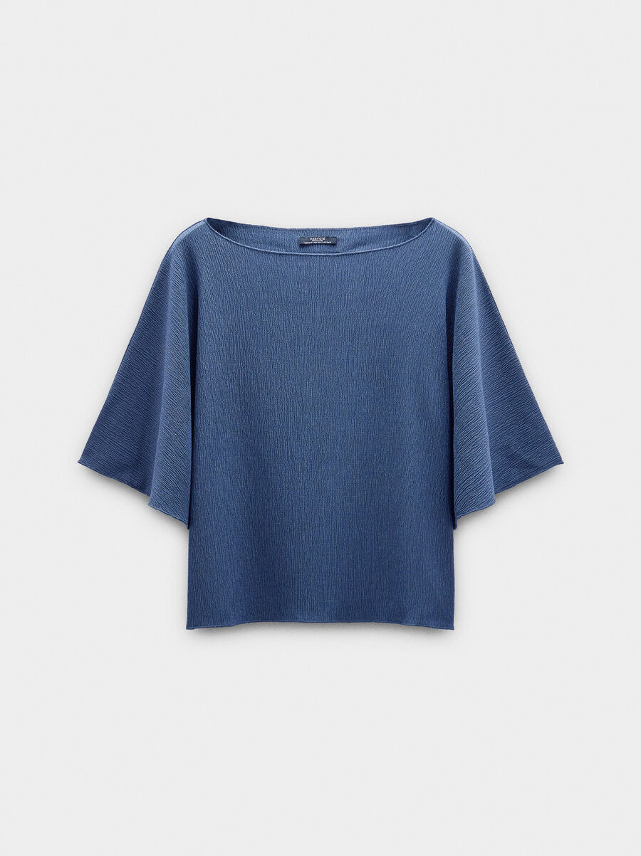 Wrinkled effect blouse