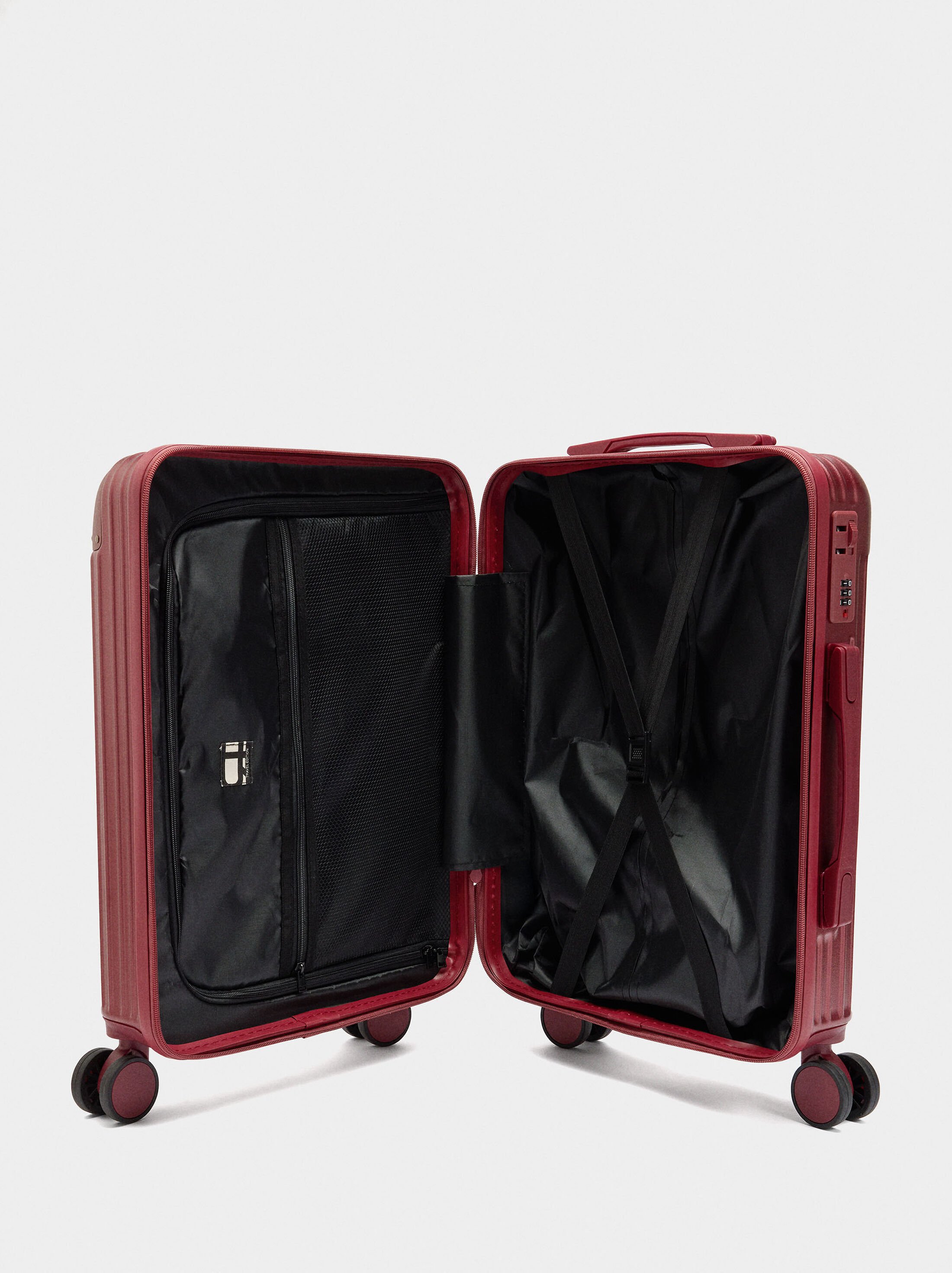 Maleta de viatge amb ratlles image number 5.0