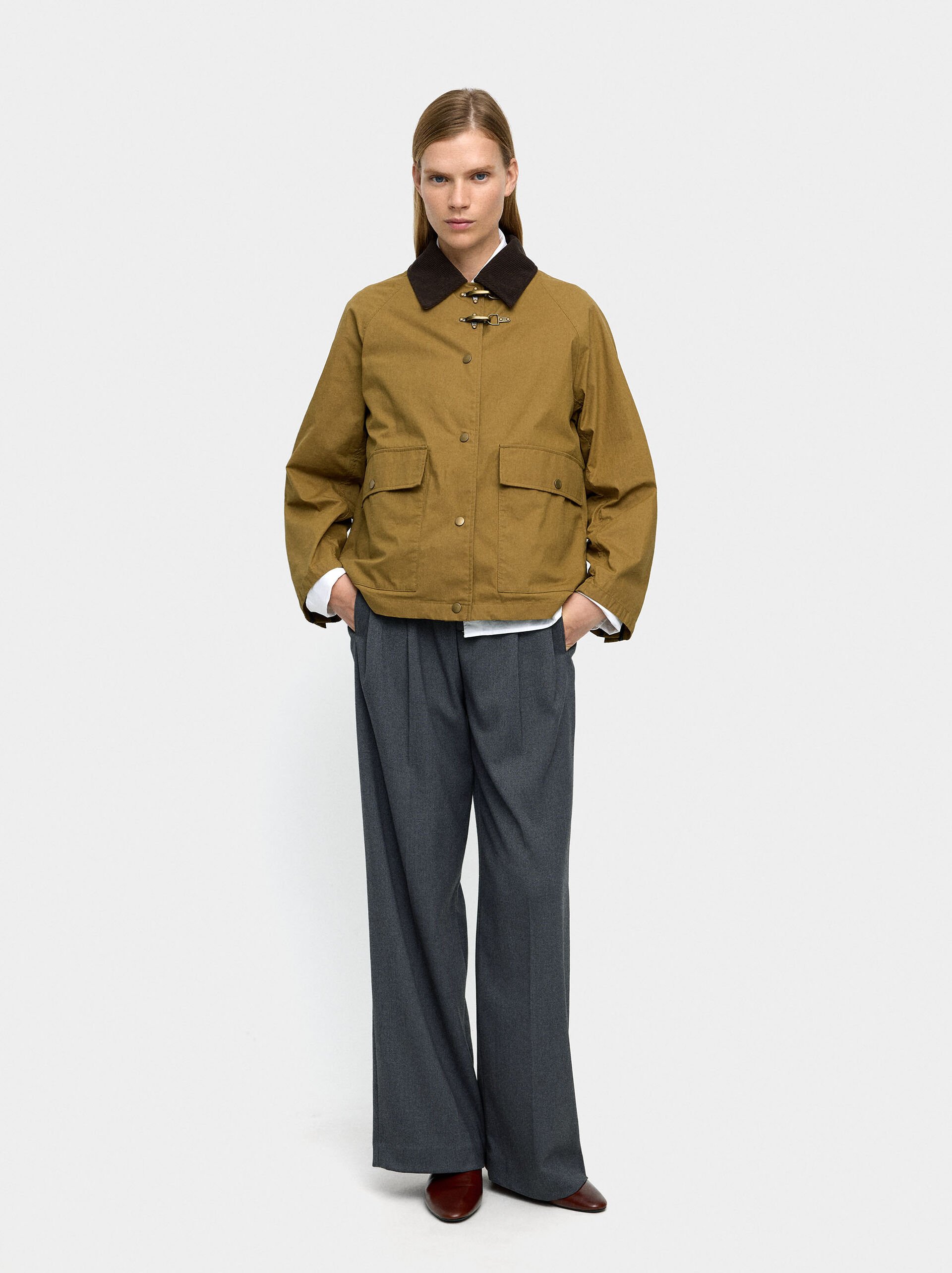 Cotton jacket with vest image number 0.0