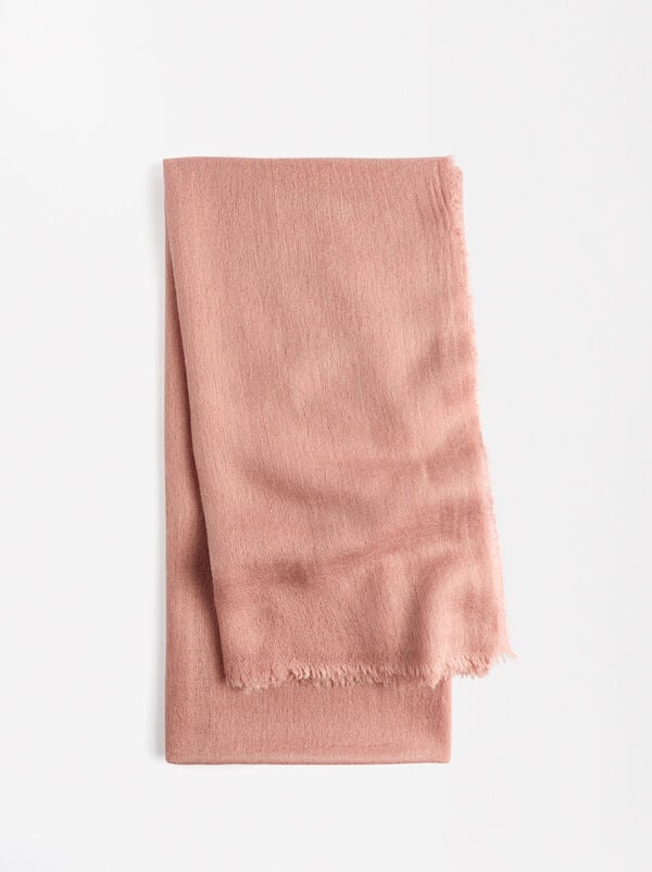 Wool blended pashmina