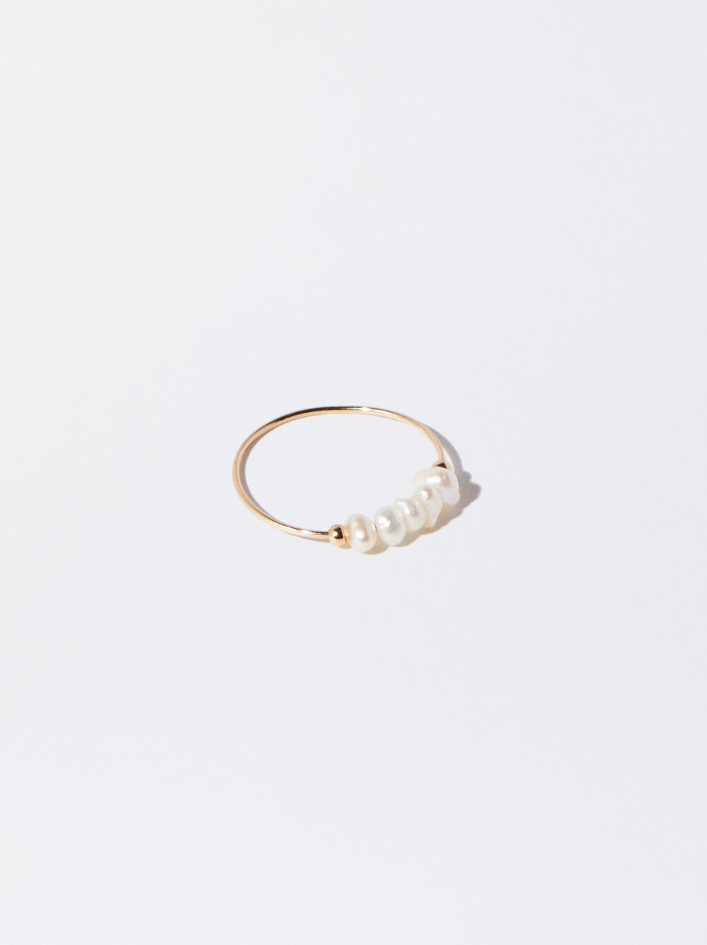 Ring With Freshwater Pearl
