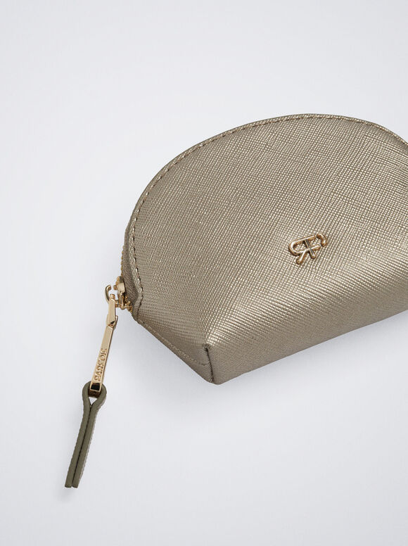 Basic Coin Purse, Silver, hi-res