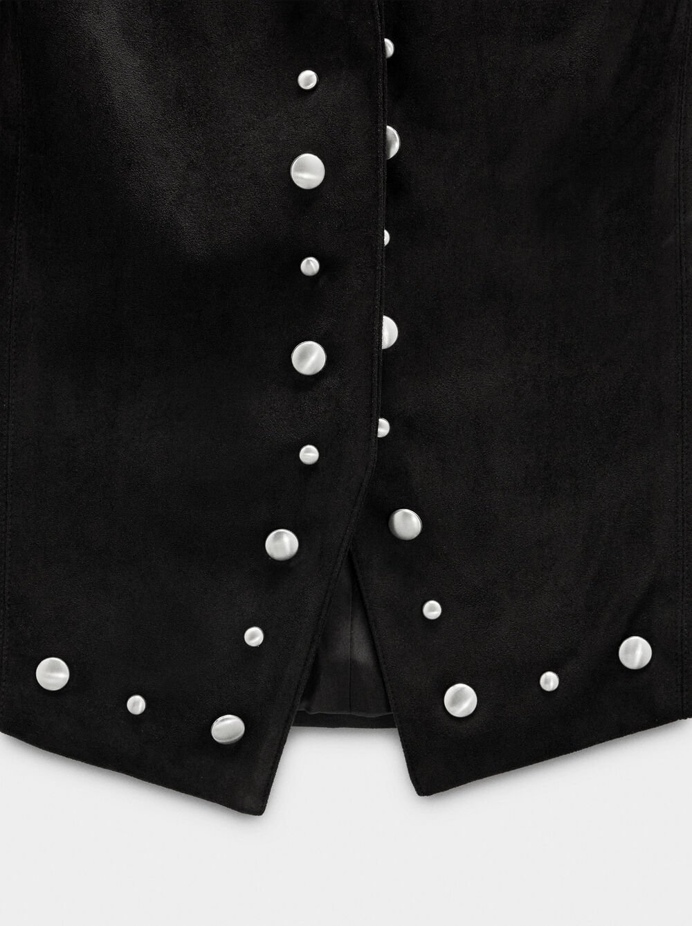 Vest with studs