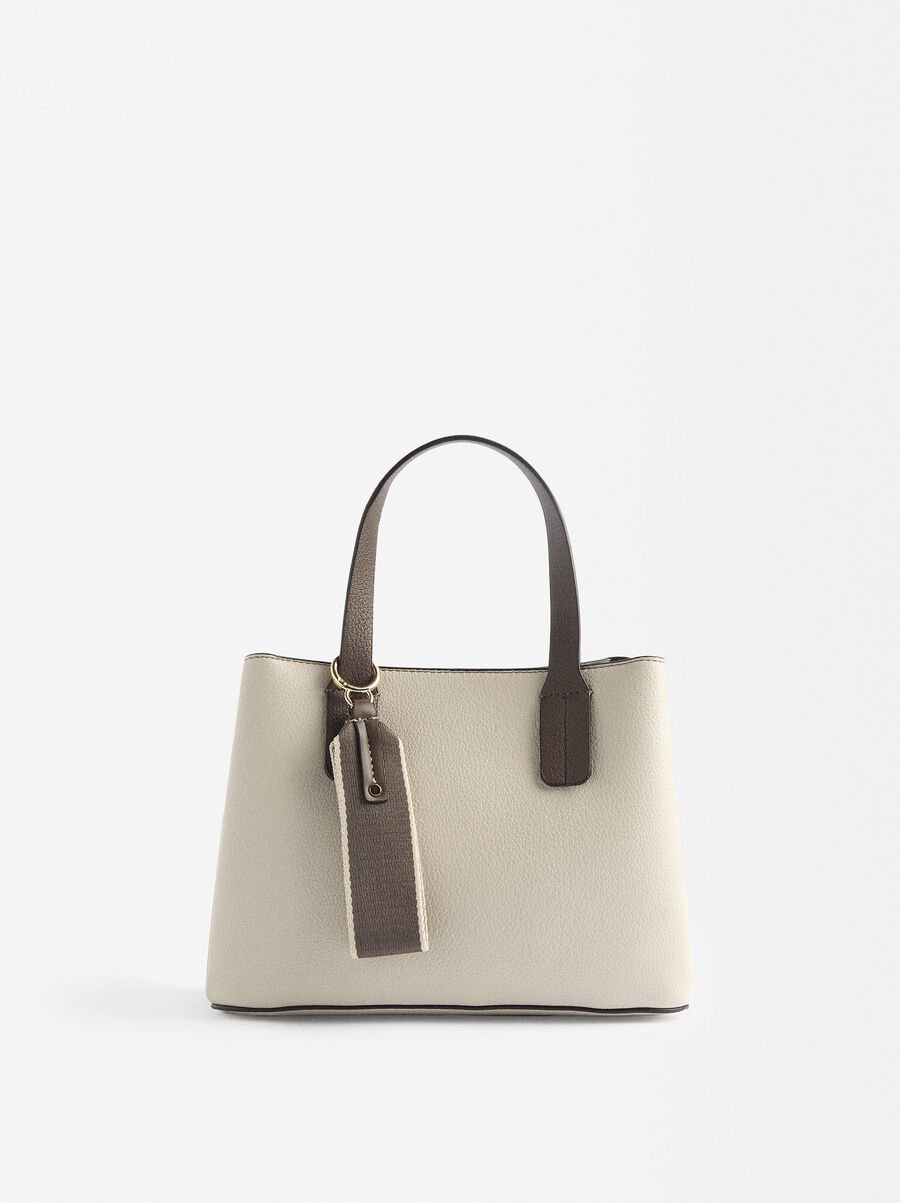 Borsa tote con tracolla 