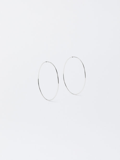 Basic Large Hoop Earrings