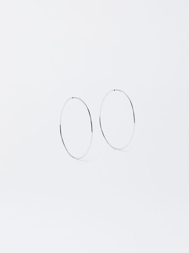 Basic Large Hoop Earrings