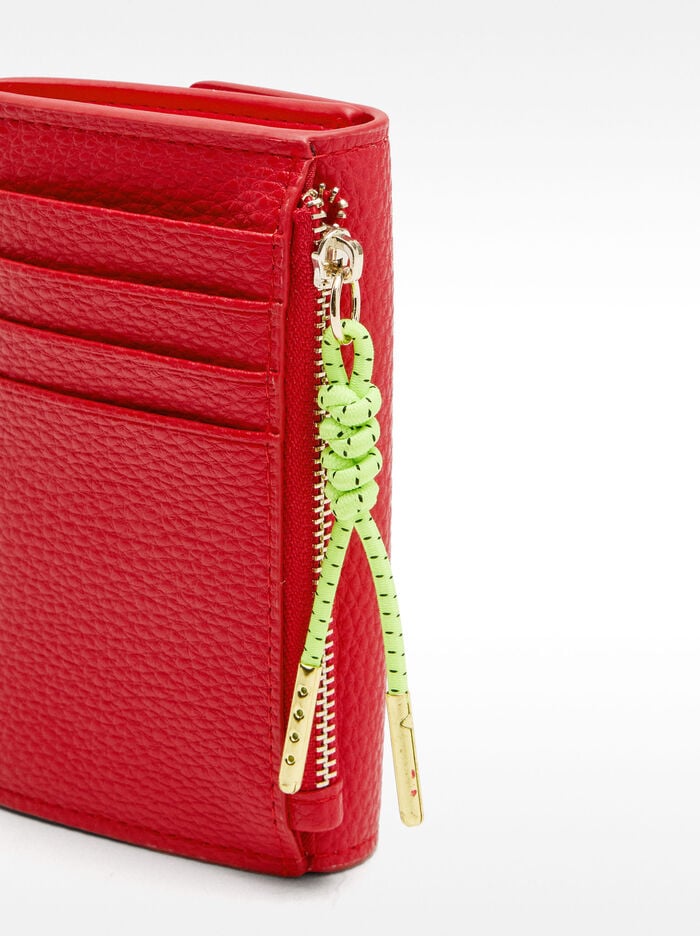 Card holder with texture