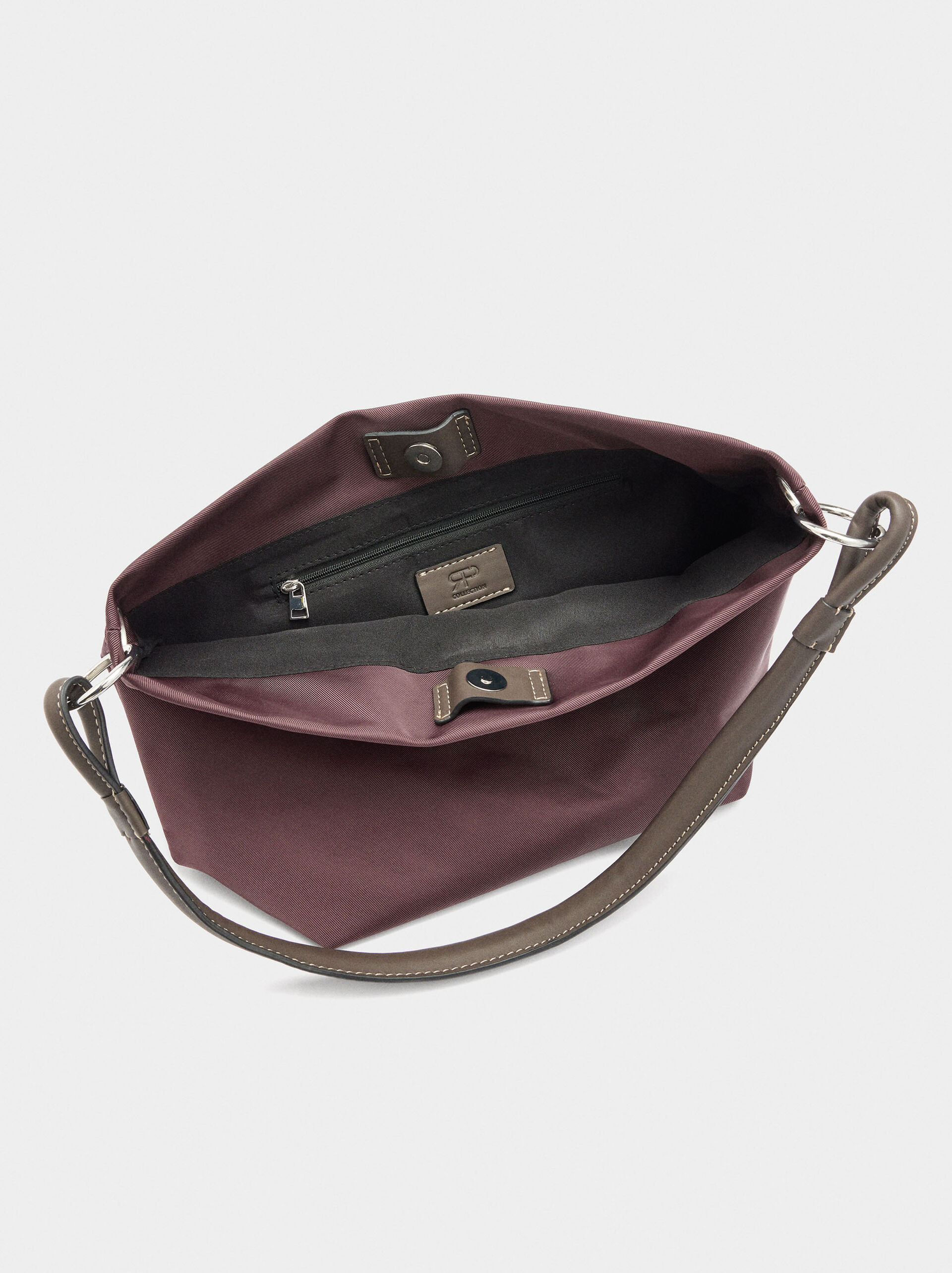 Nylon shoulder bag image number 4.0