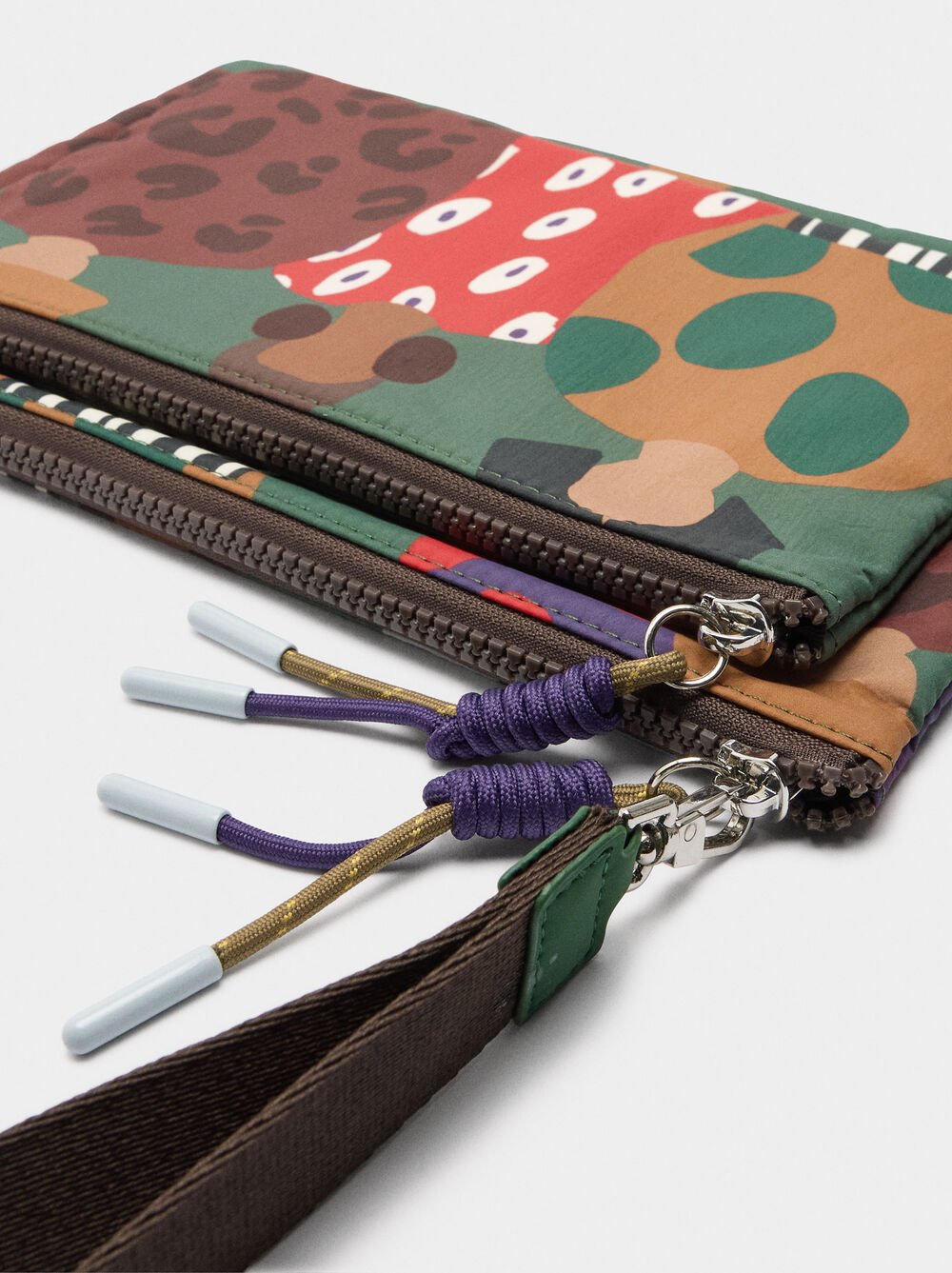 Printed nylon multi-purpose bag