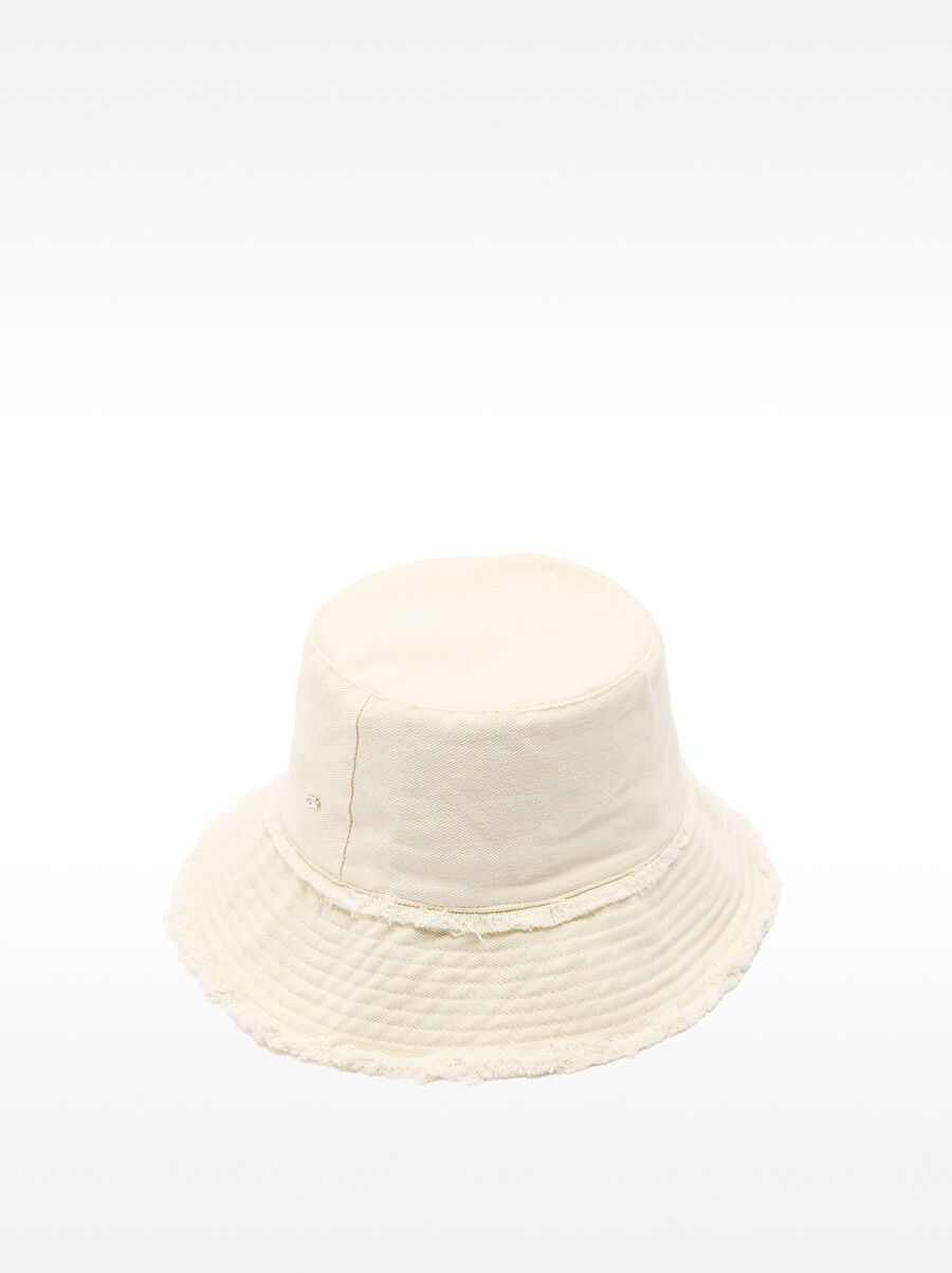 Frayed bucket hat