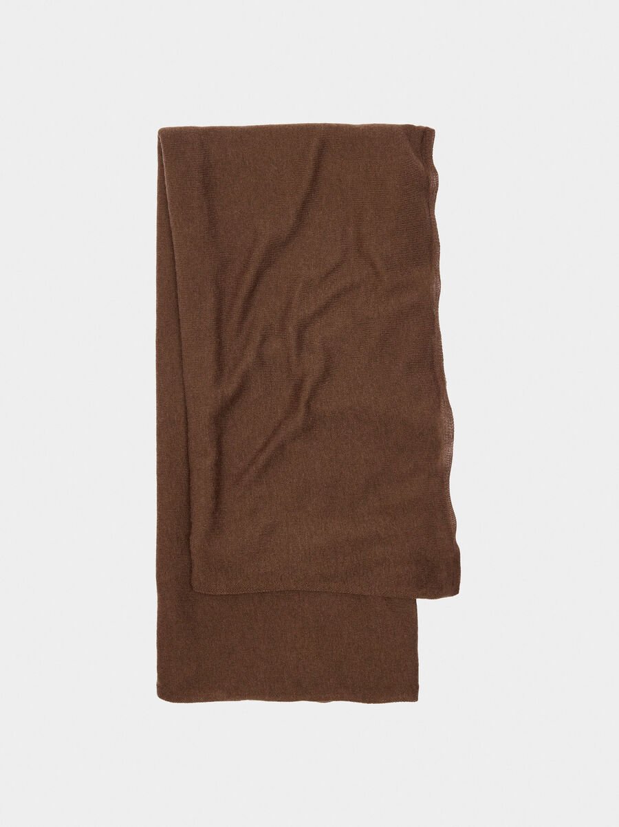 Scarf with 100% wool