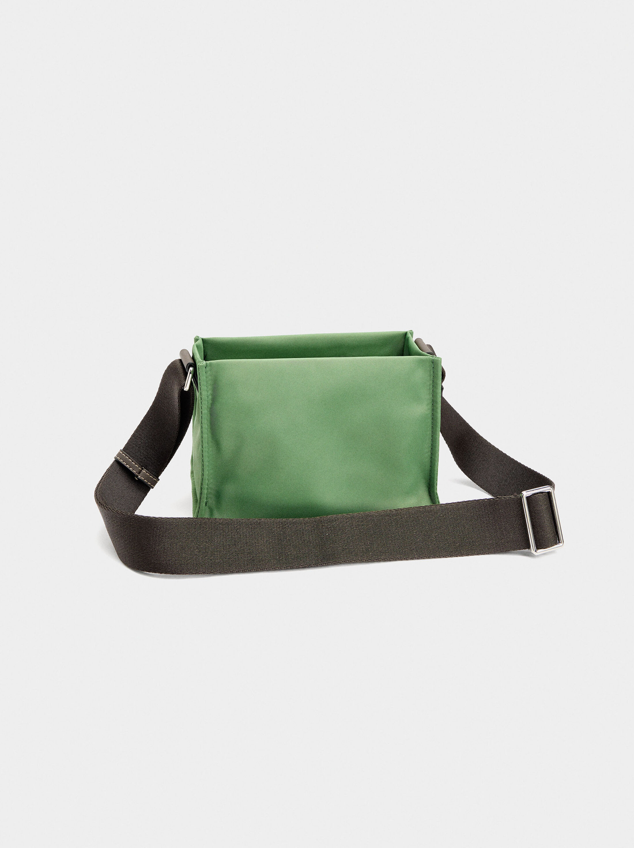 S nylon crossbody bag image number 3.0