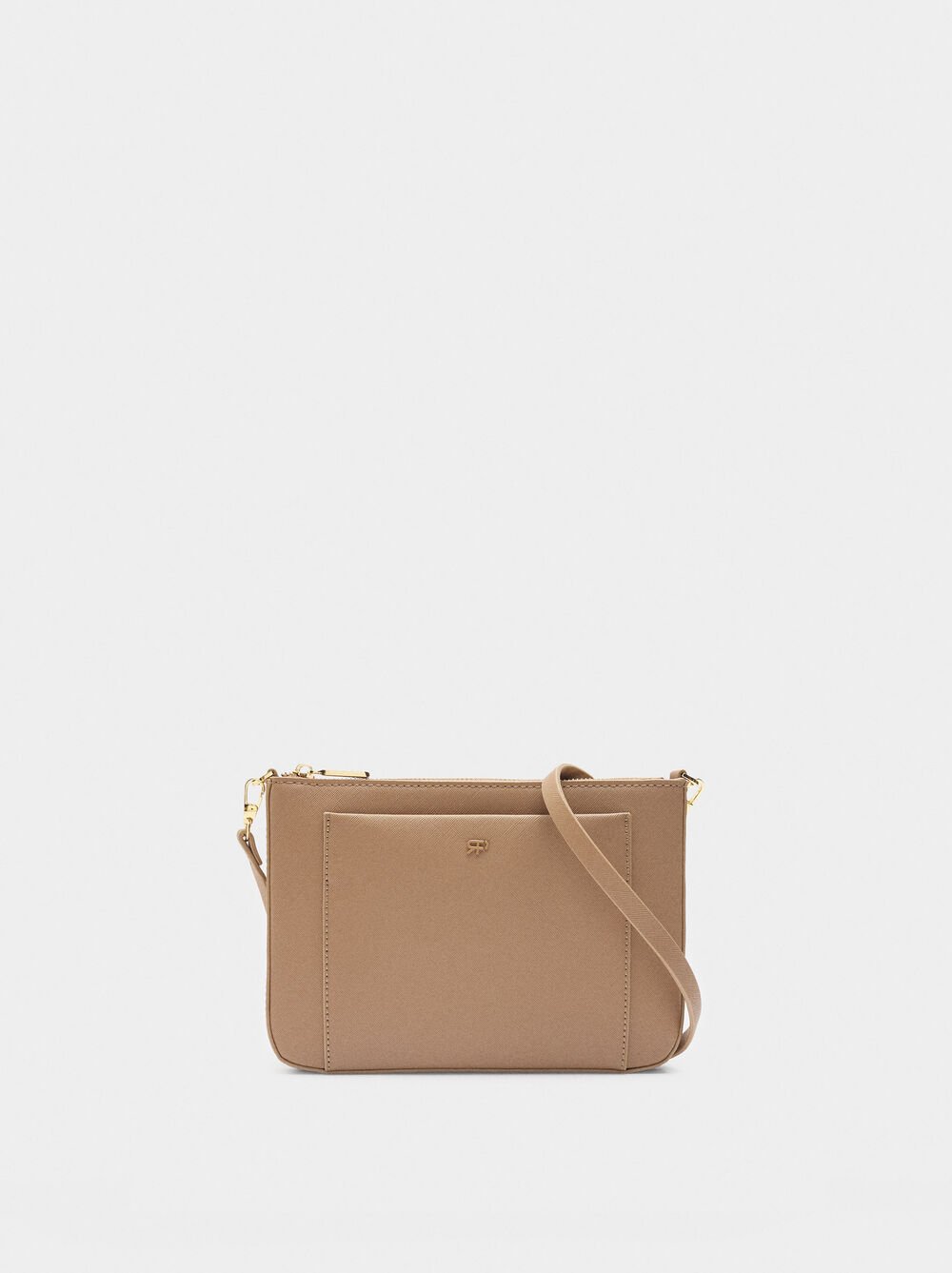 Crossbody bag with texture