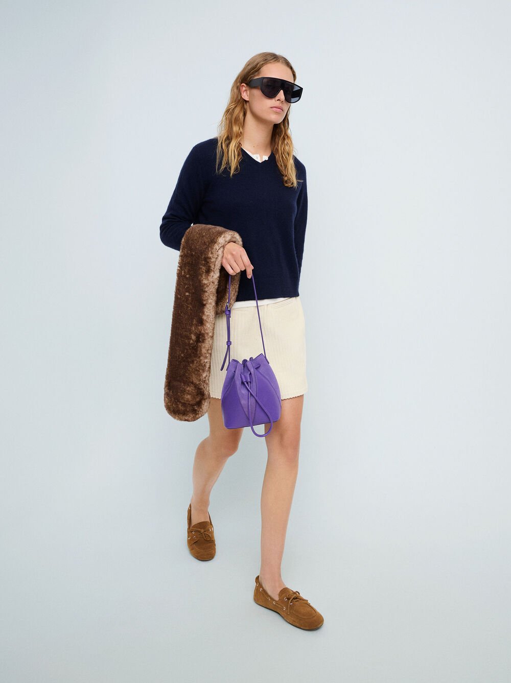 Bolso bombonera de piel S