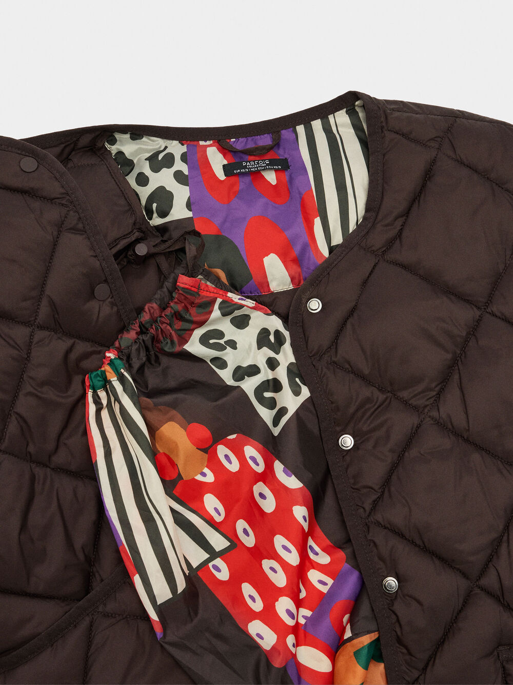 Foldable padded jacket