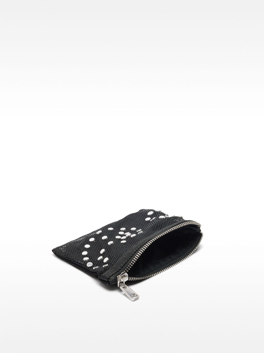 Coin bag with studs