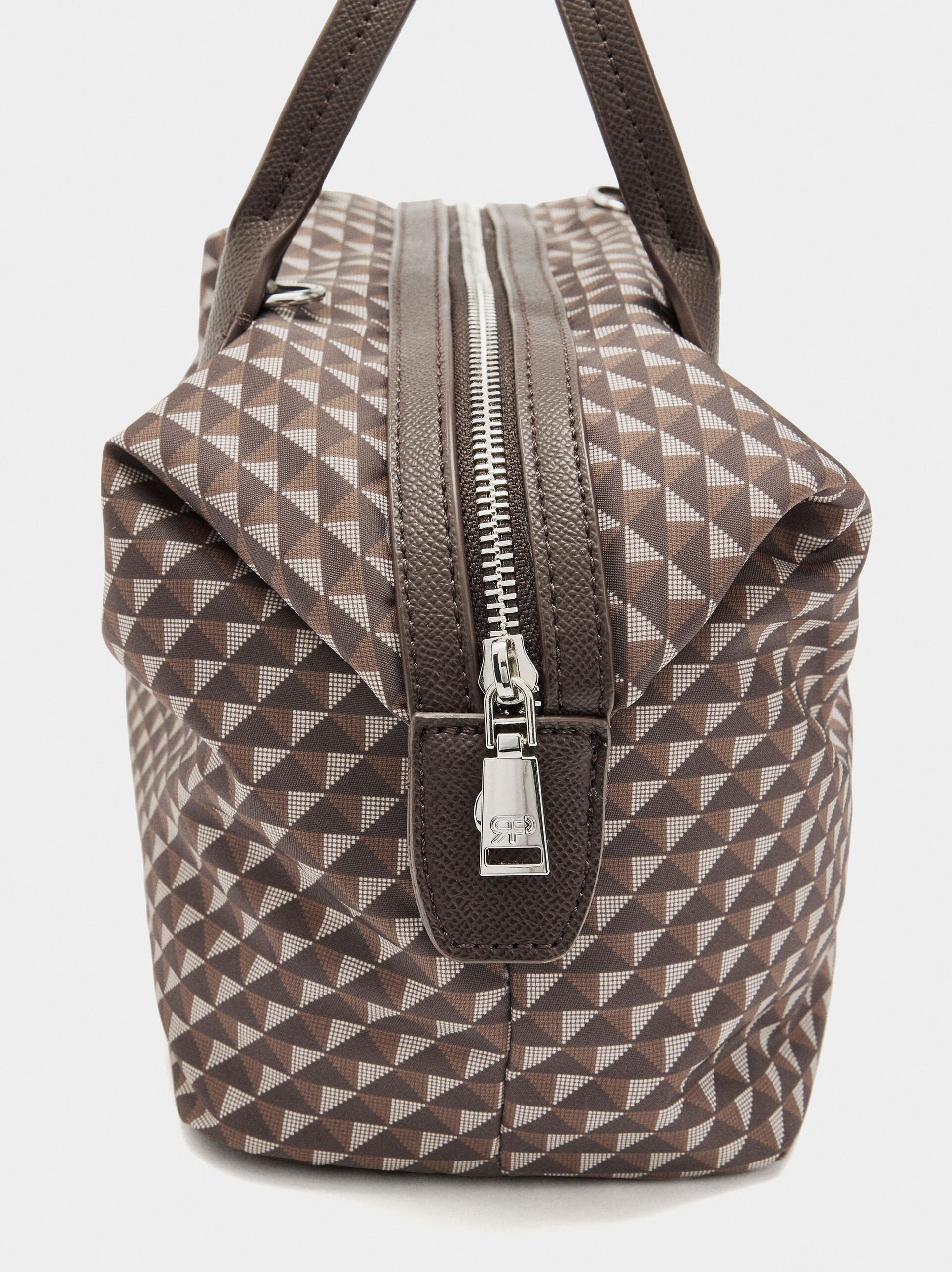 Sac cabas imprimé en nylon image number 1.0