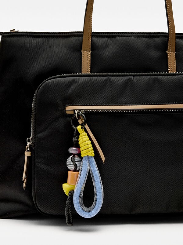 Nylon-effect bag for 13" laptop