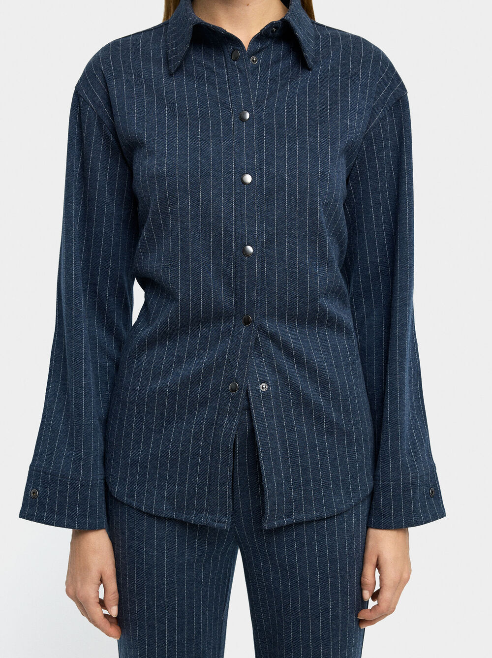 Camicia con righe diplomatiche