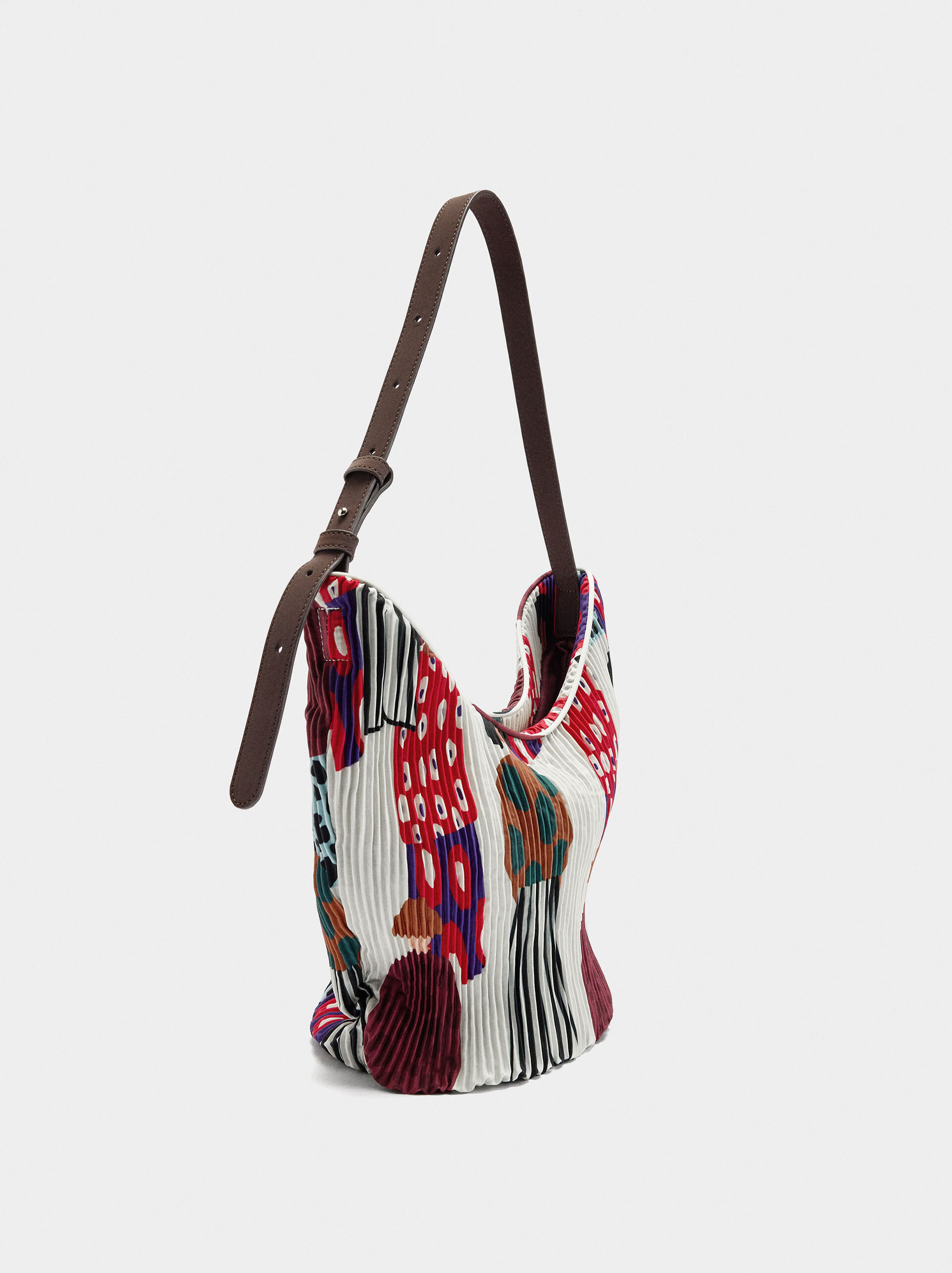 Sac à épaule en nylon pochette intérieure image number 4.0
