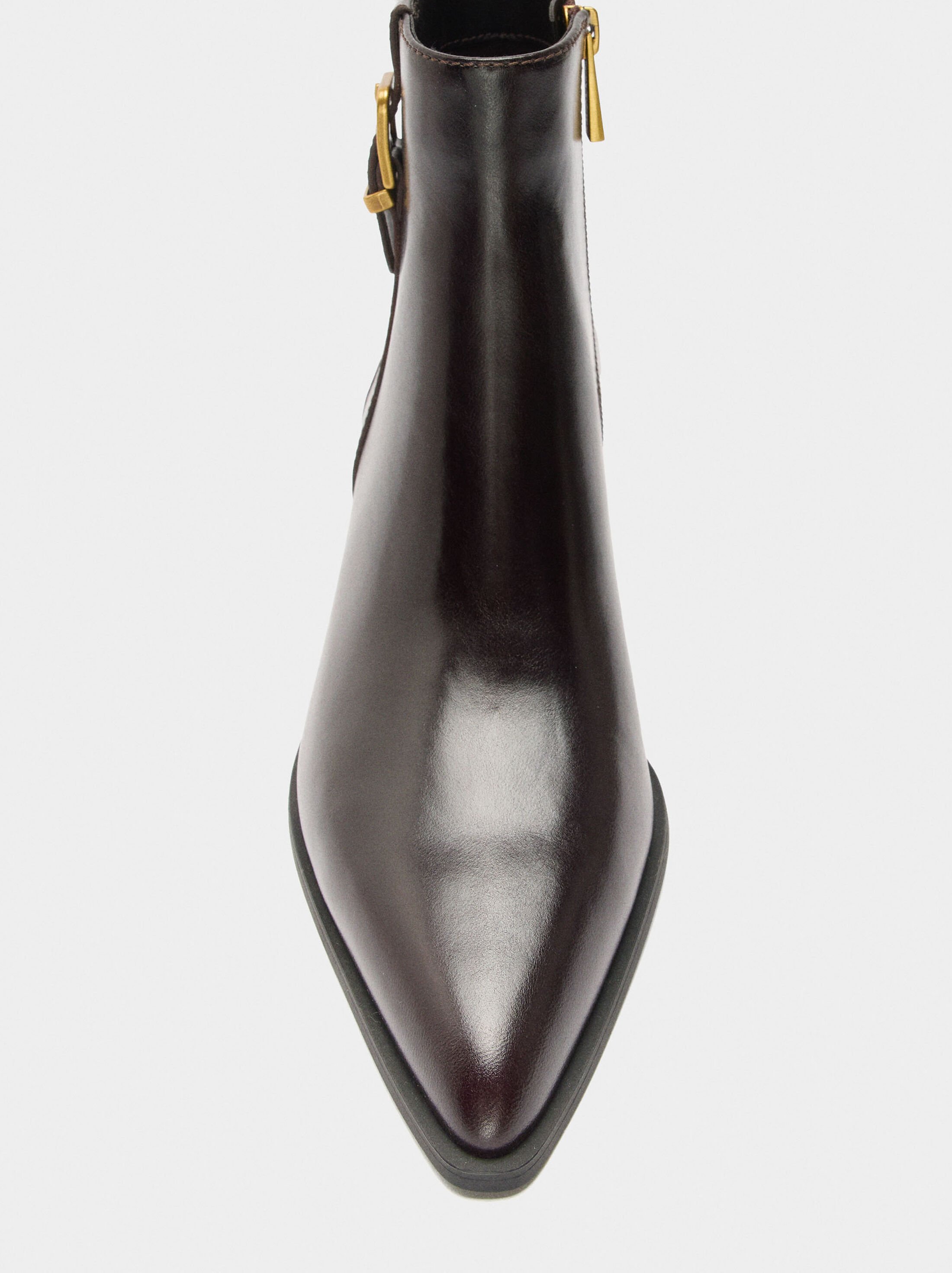 Botins de pell amb sivella image number 5.0