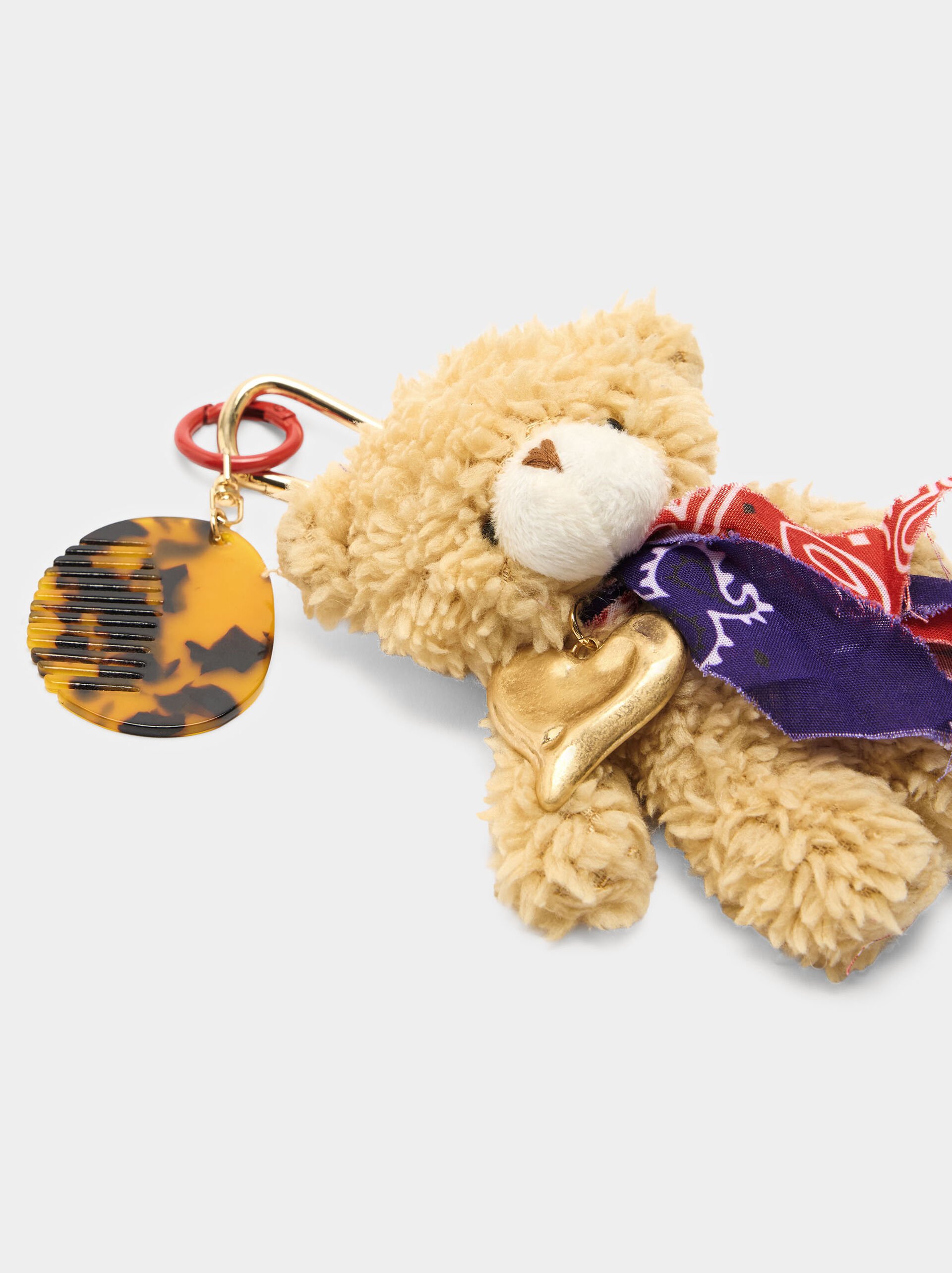 Bear keychain charm image number 1.0