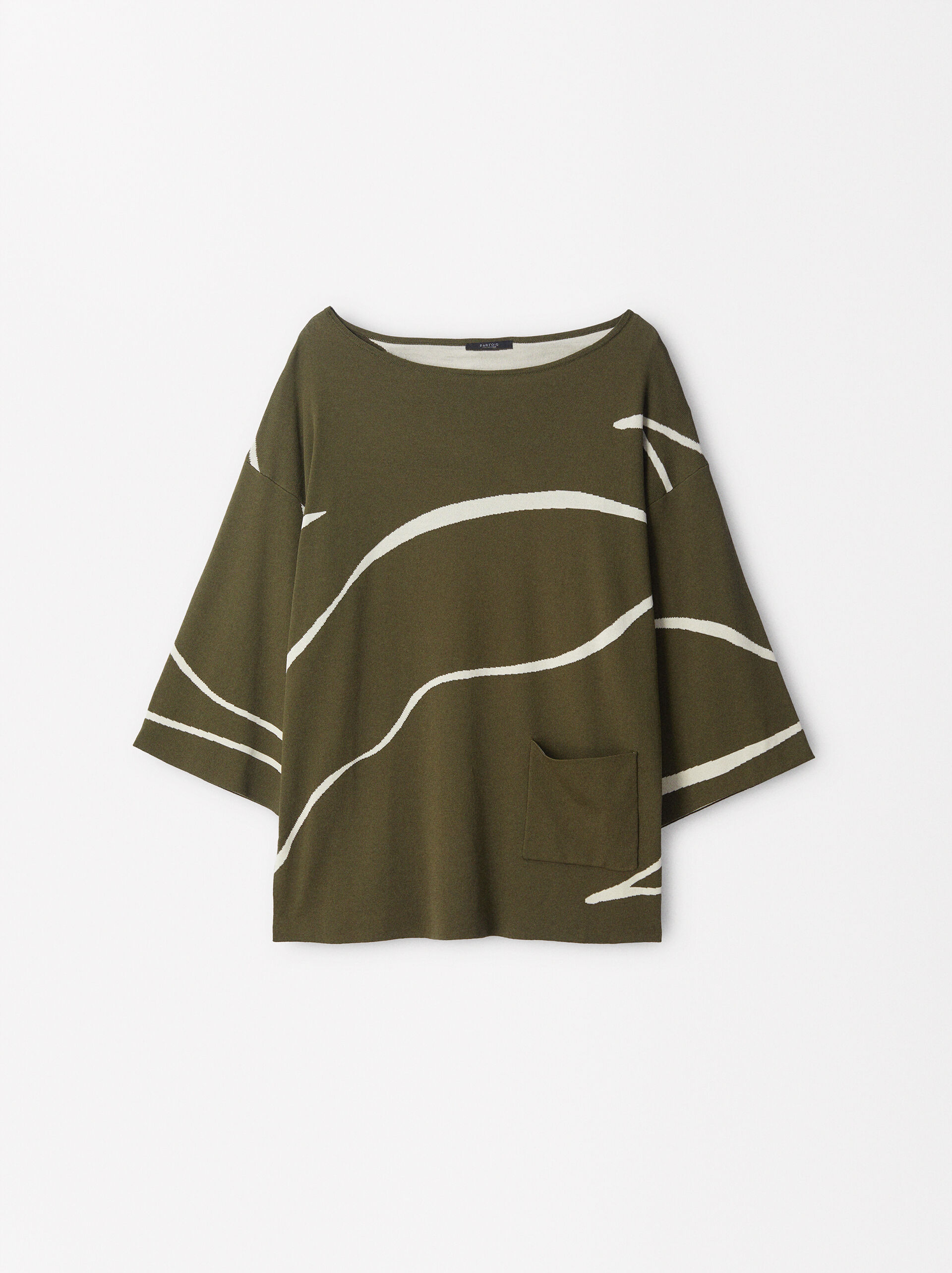 Pullover In Maglia Jacquard image number 4.0