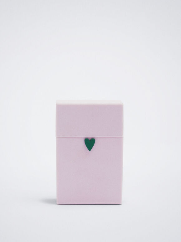 Heart Cigarette Box, Violet, hi-res