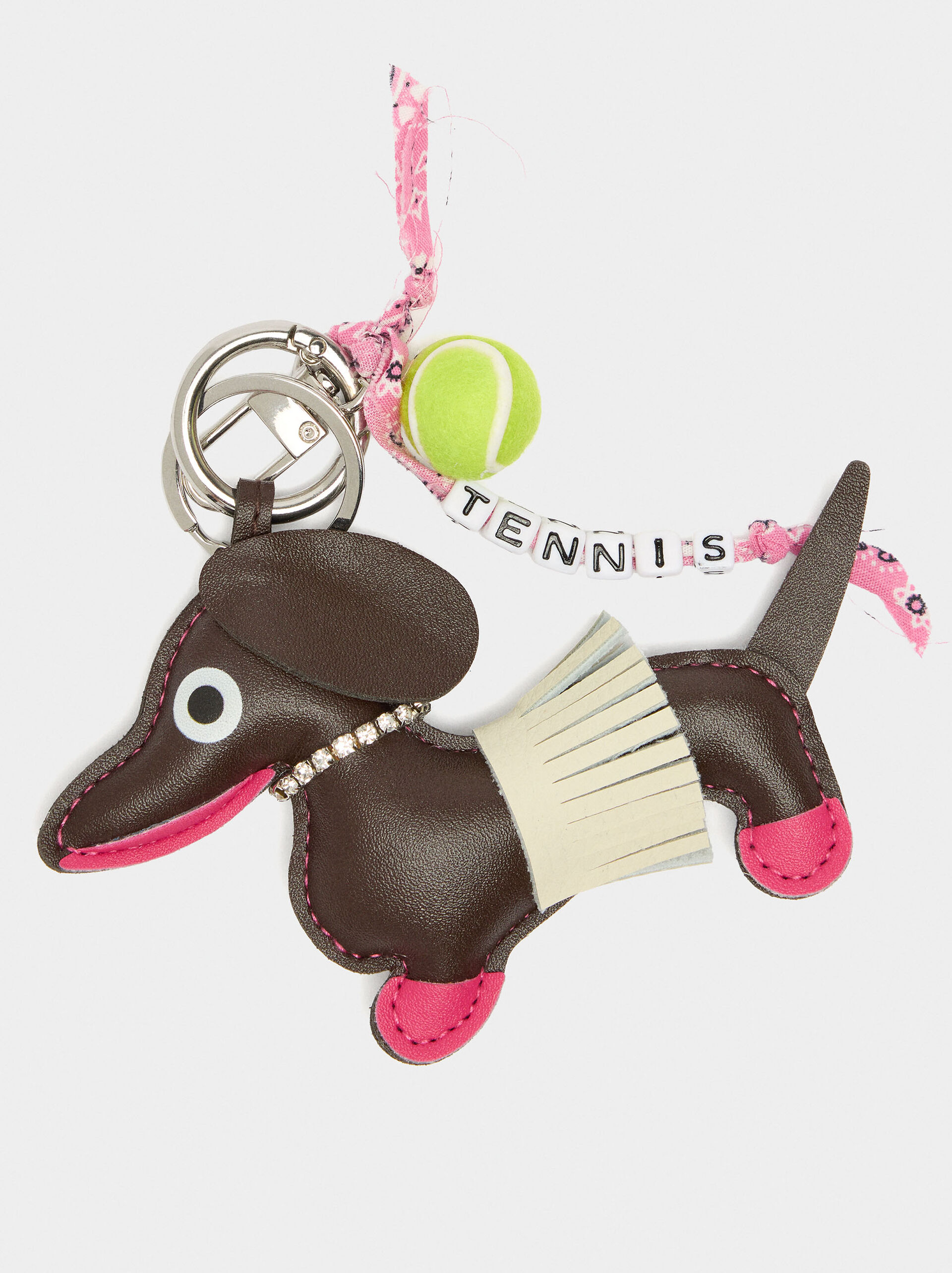 Schlüsselanhänger charm mit Hund image number 1.0