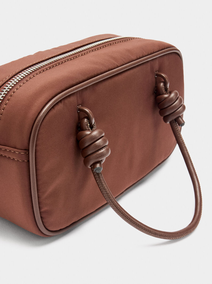 Bolso bowling de nylon