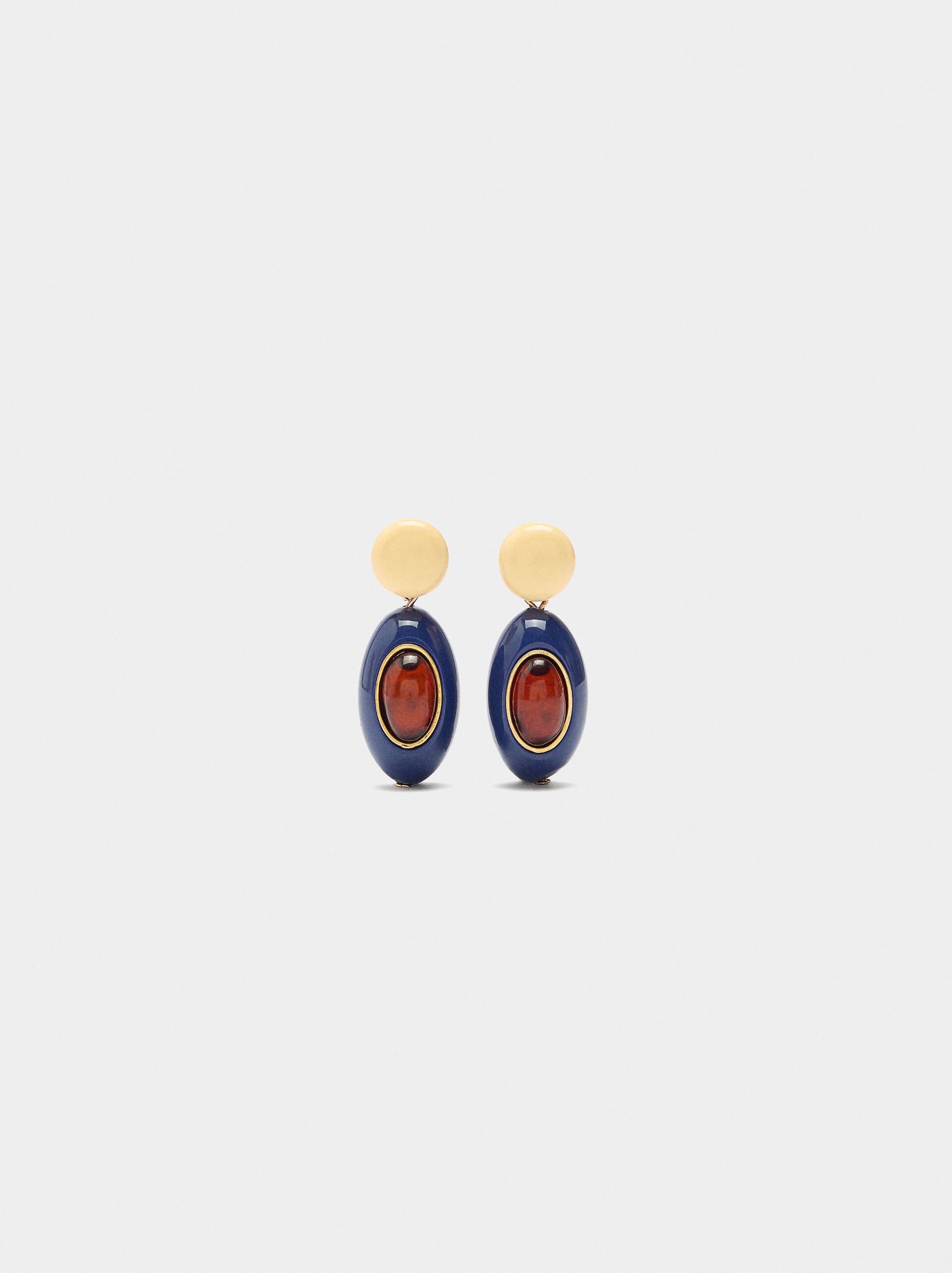 Earrings with enamel image number 0.0
