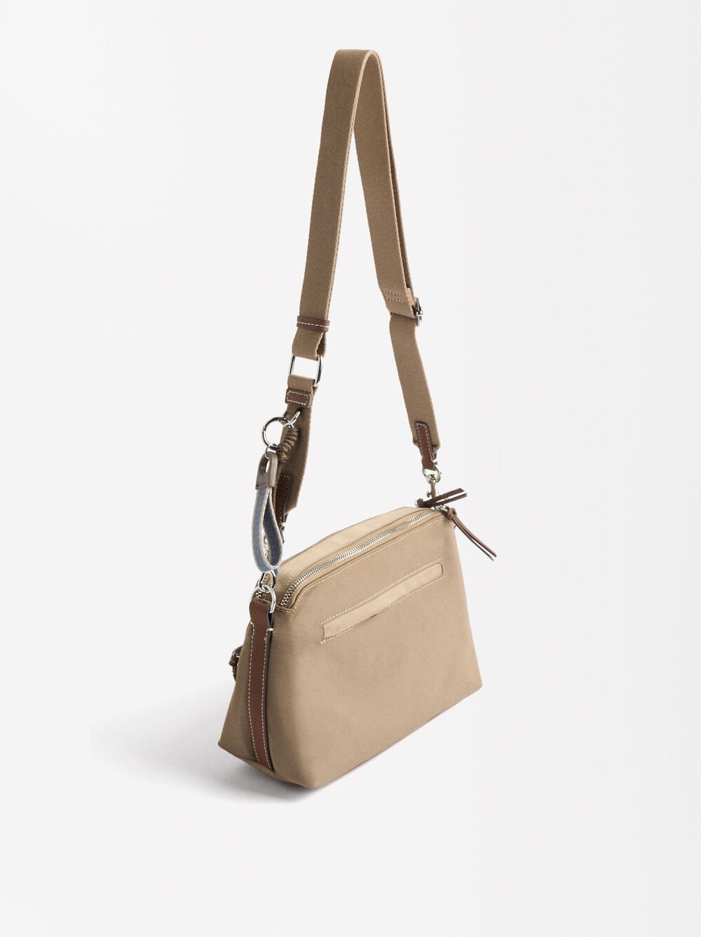 Nylon crossbody bag